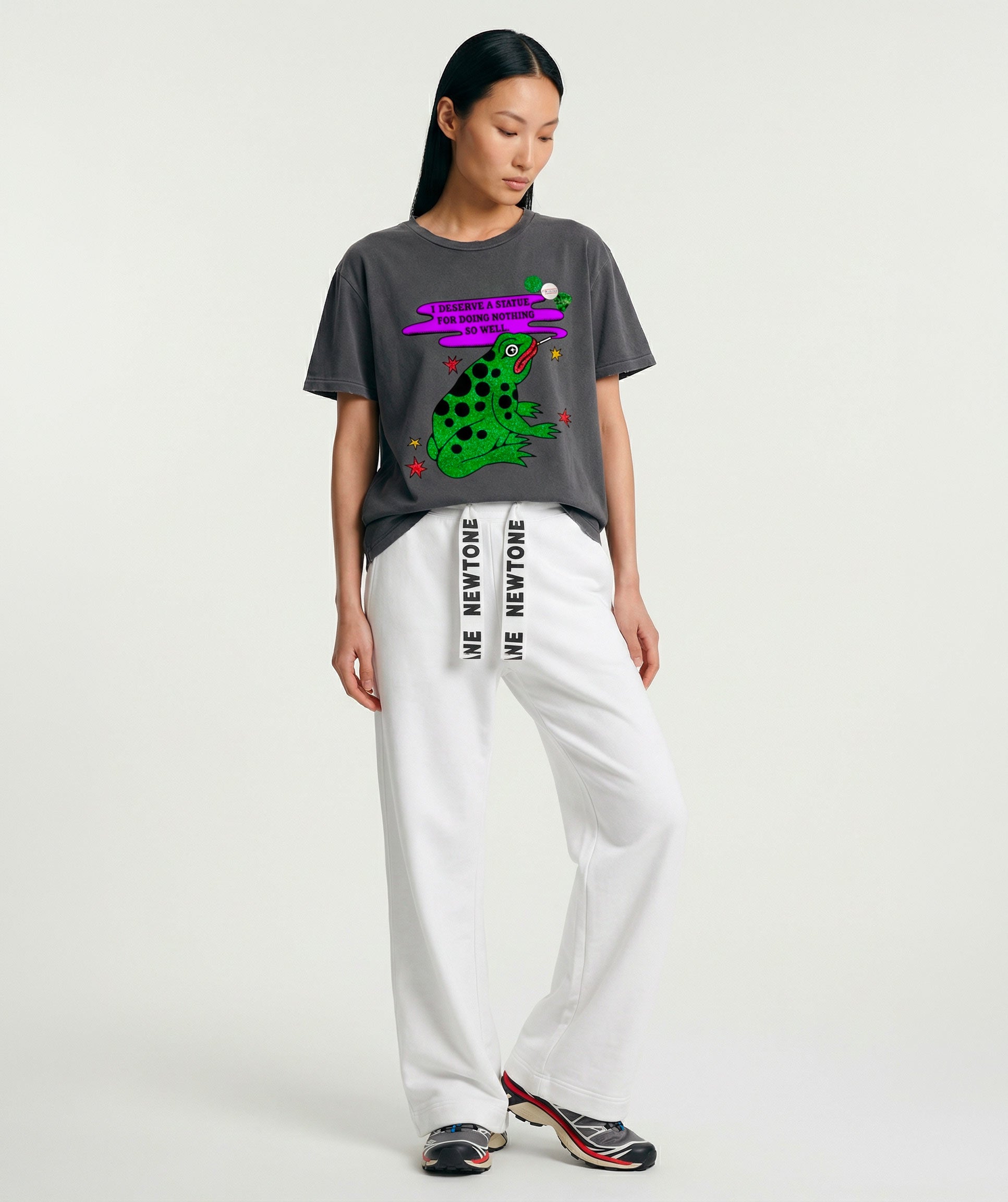 Jogging lester dirty white "BLEED"