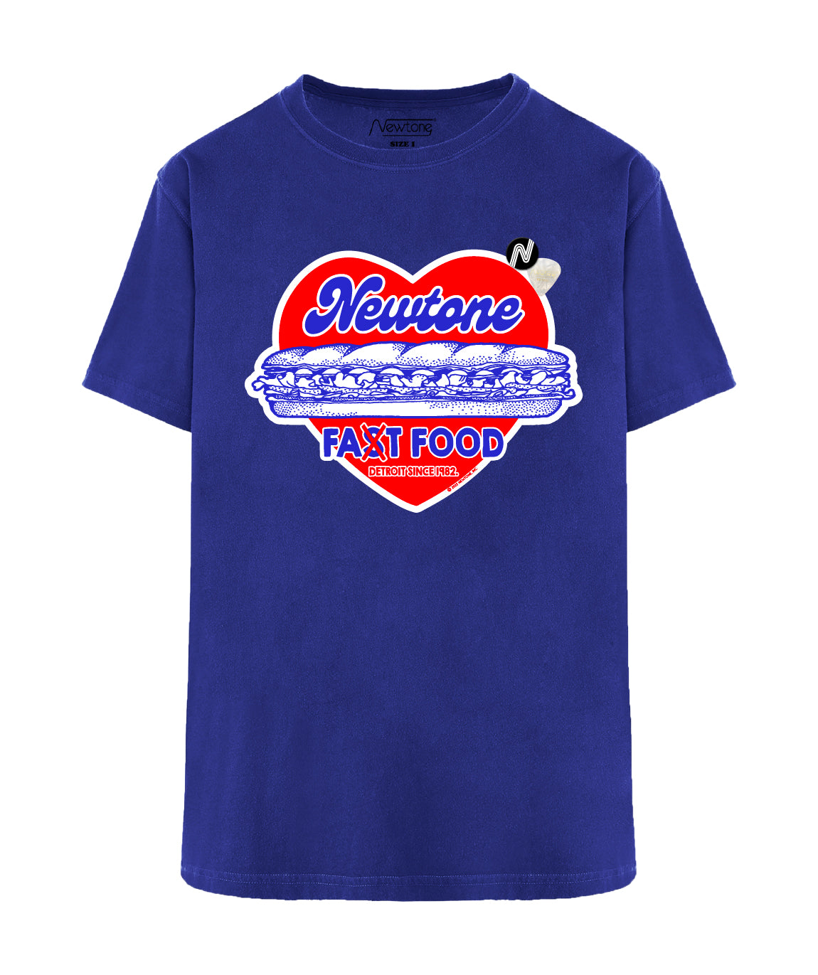 Tee shirt trucker royal "FOOD SS24"