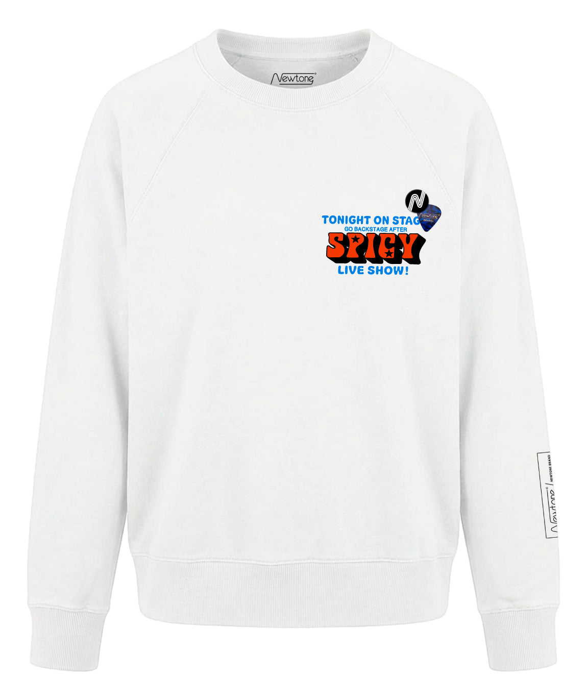 Sweatshirt harper dirty white "SPICY"