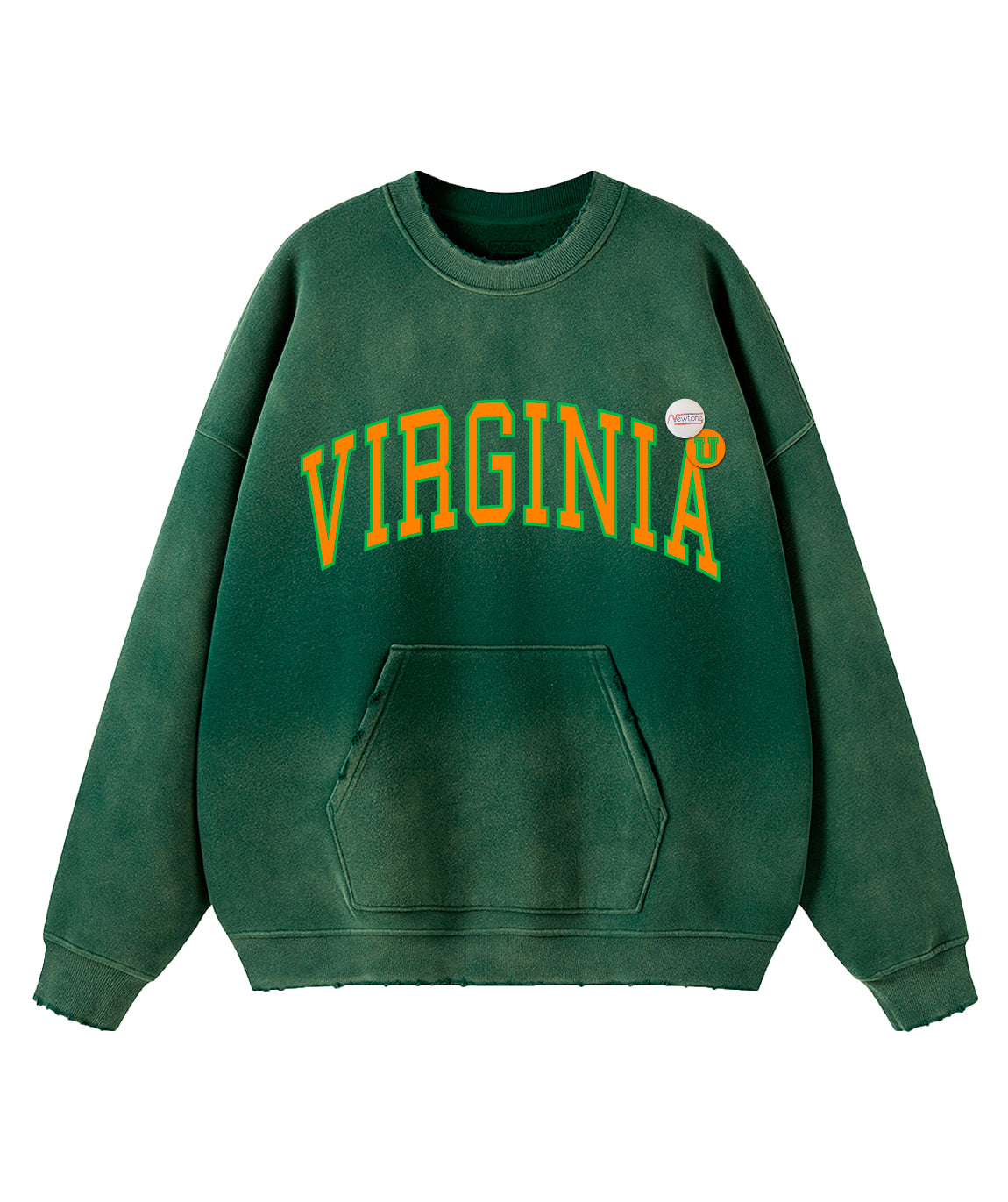 Sweatshirt piper vintage forest "VIRGINIA"