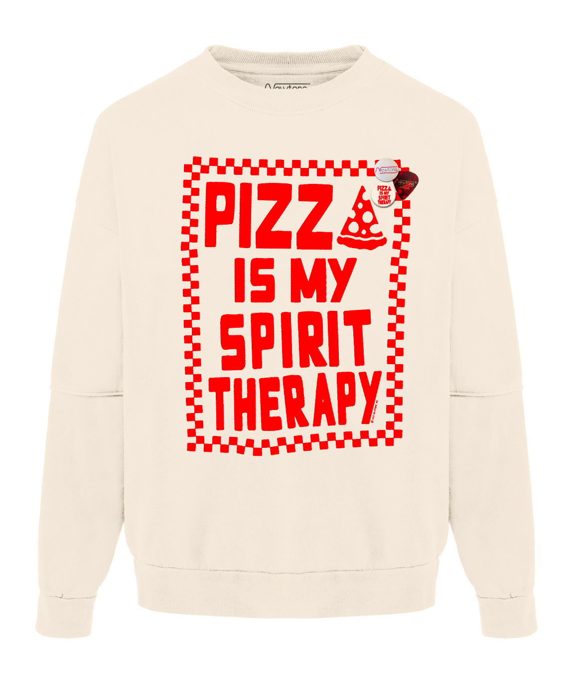 Sweatshirt roller natural "SPIRIT"
