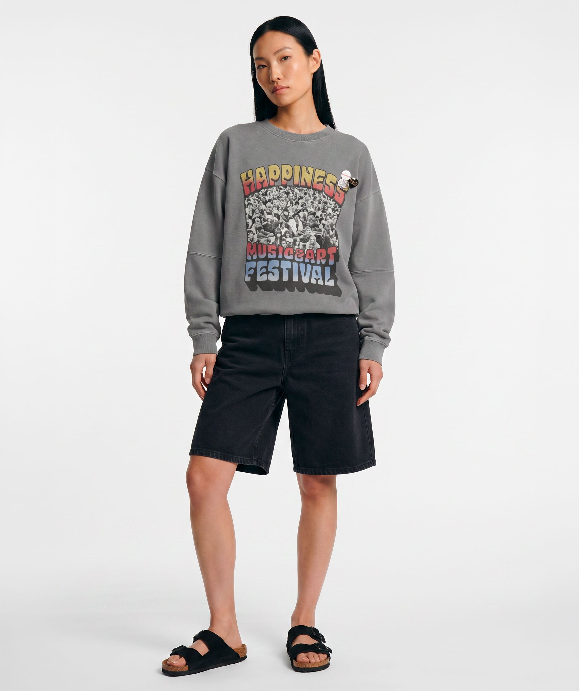 Sweatshirt roller grey THREEDAYS"