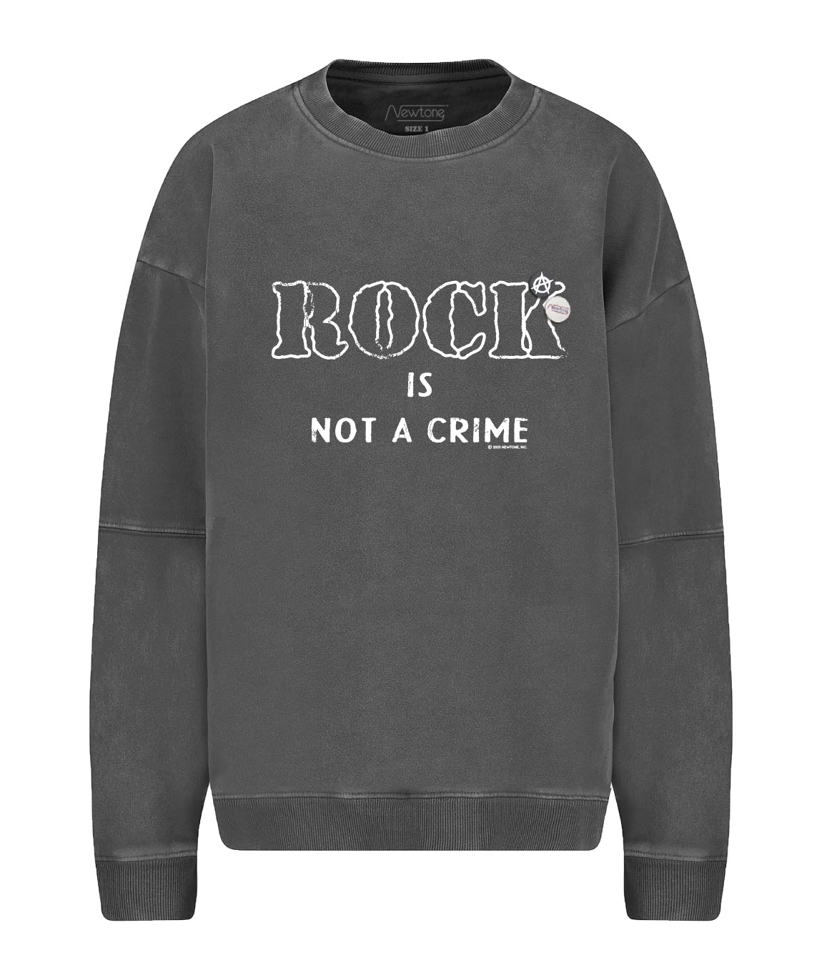 CRIME" roller pepper sweatshirt