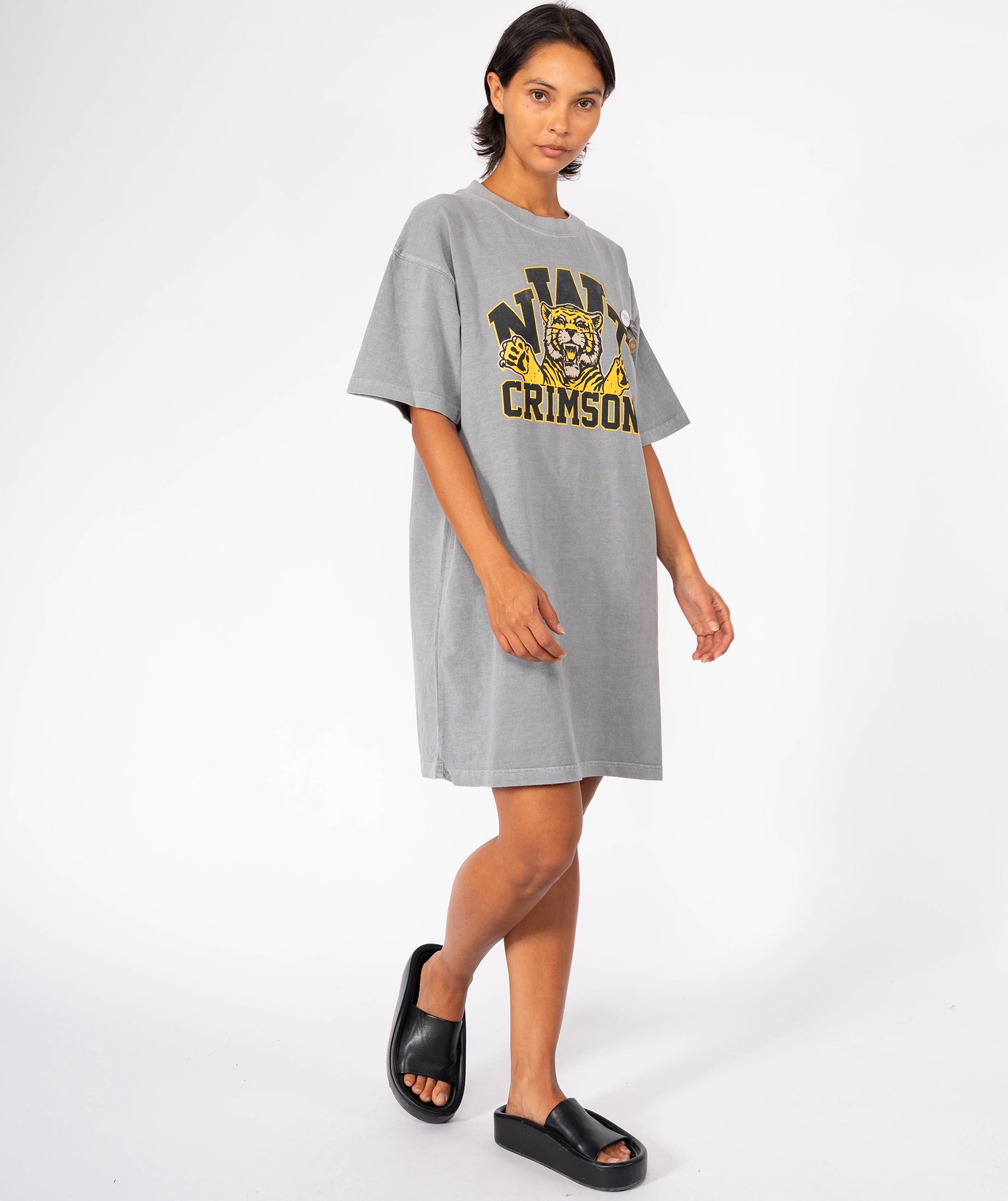 Robe janis grey "CRIMSON"