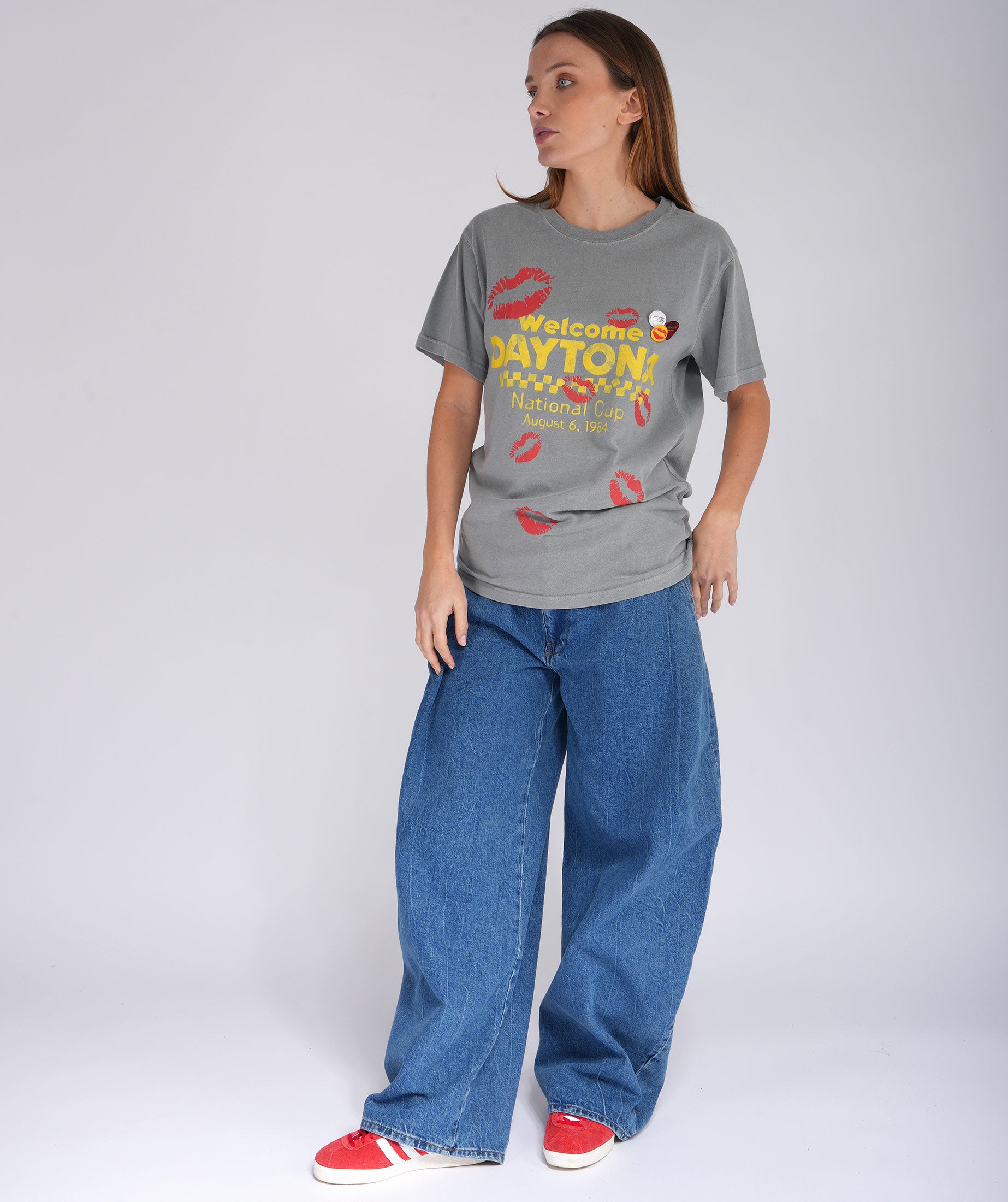 Trucker Gray T -shirt "Nascar"