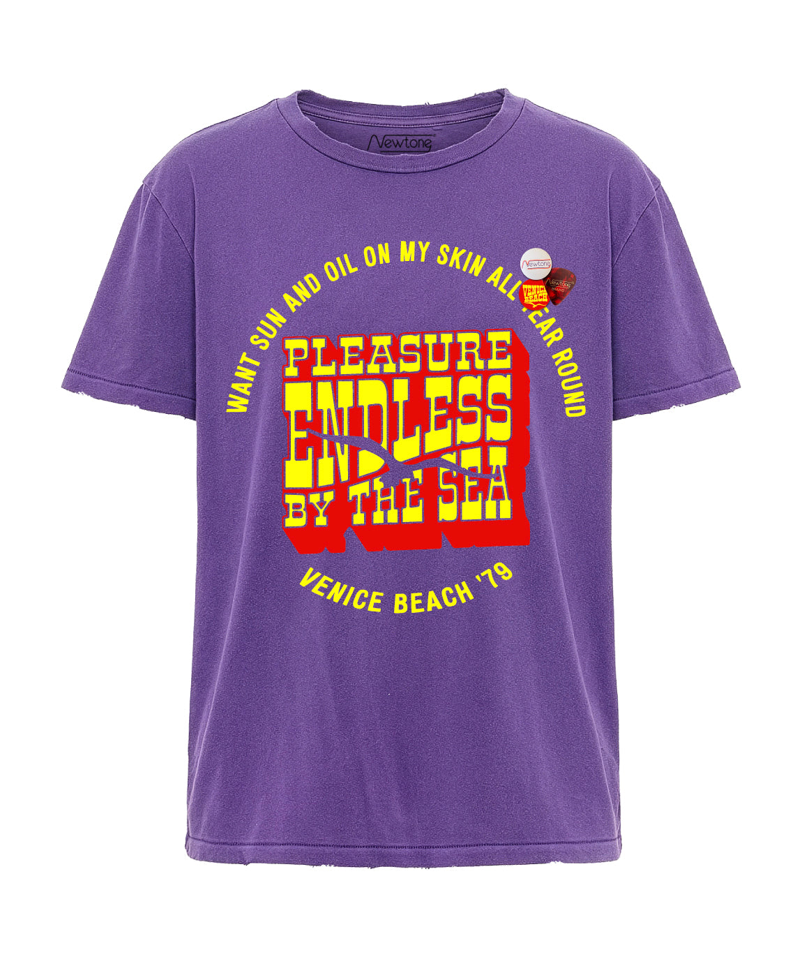 Starlight T-shirt purple "ENDLESS"