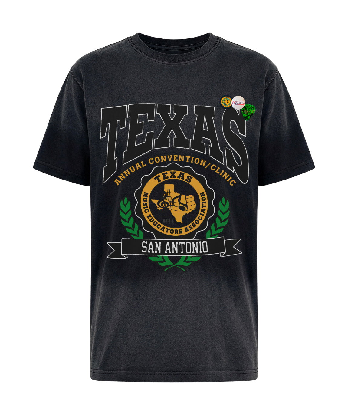 Tee shirt trucker vintage night "TEXAS"