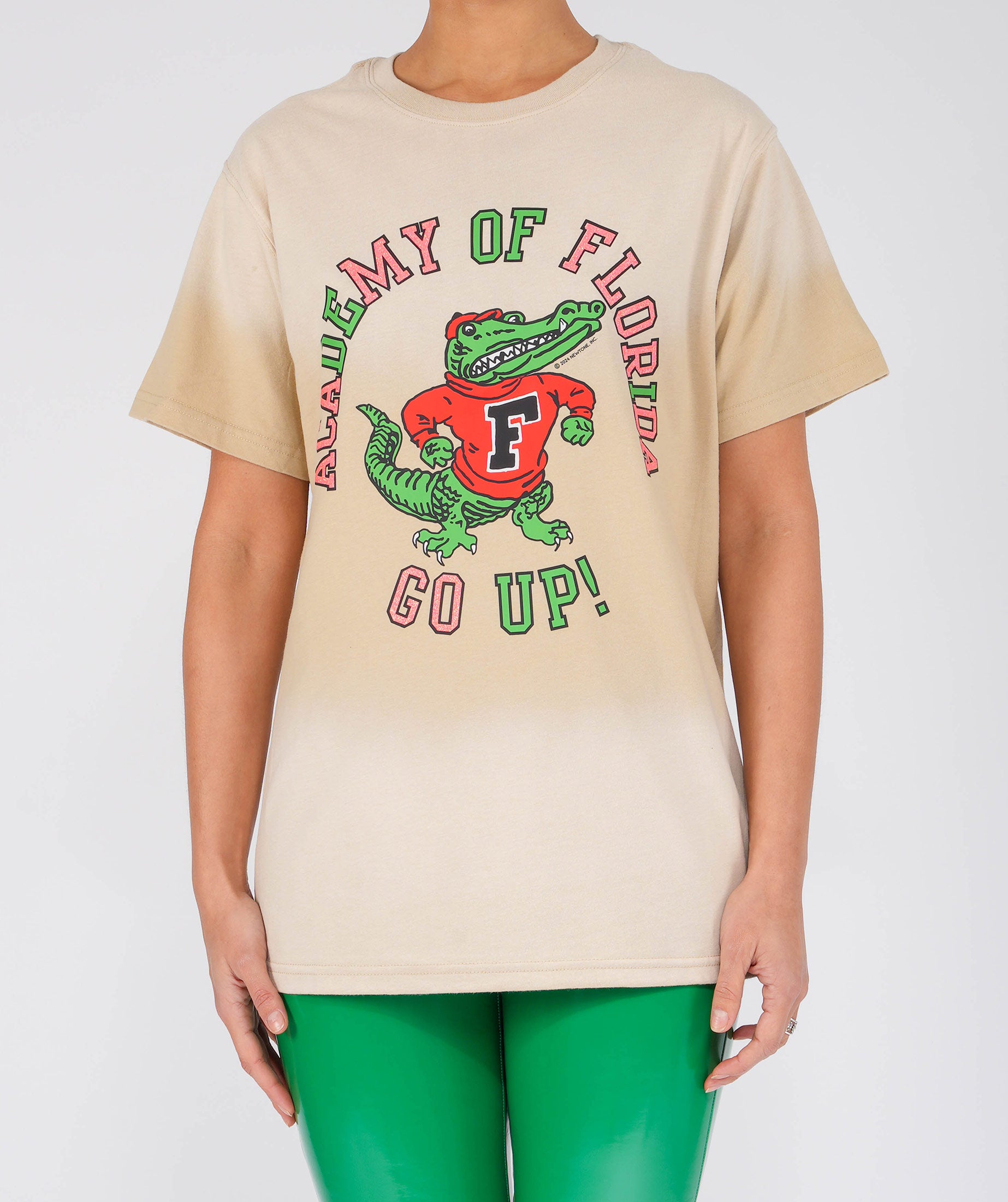 GO UP" vintage natural trucker tee shirt