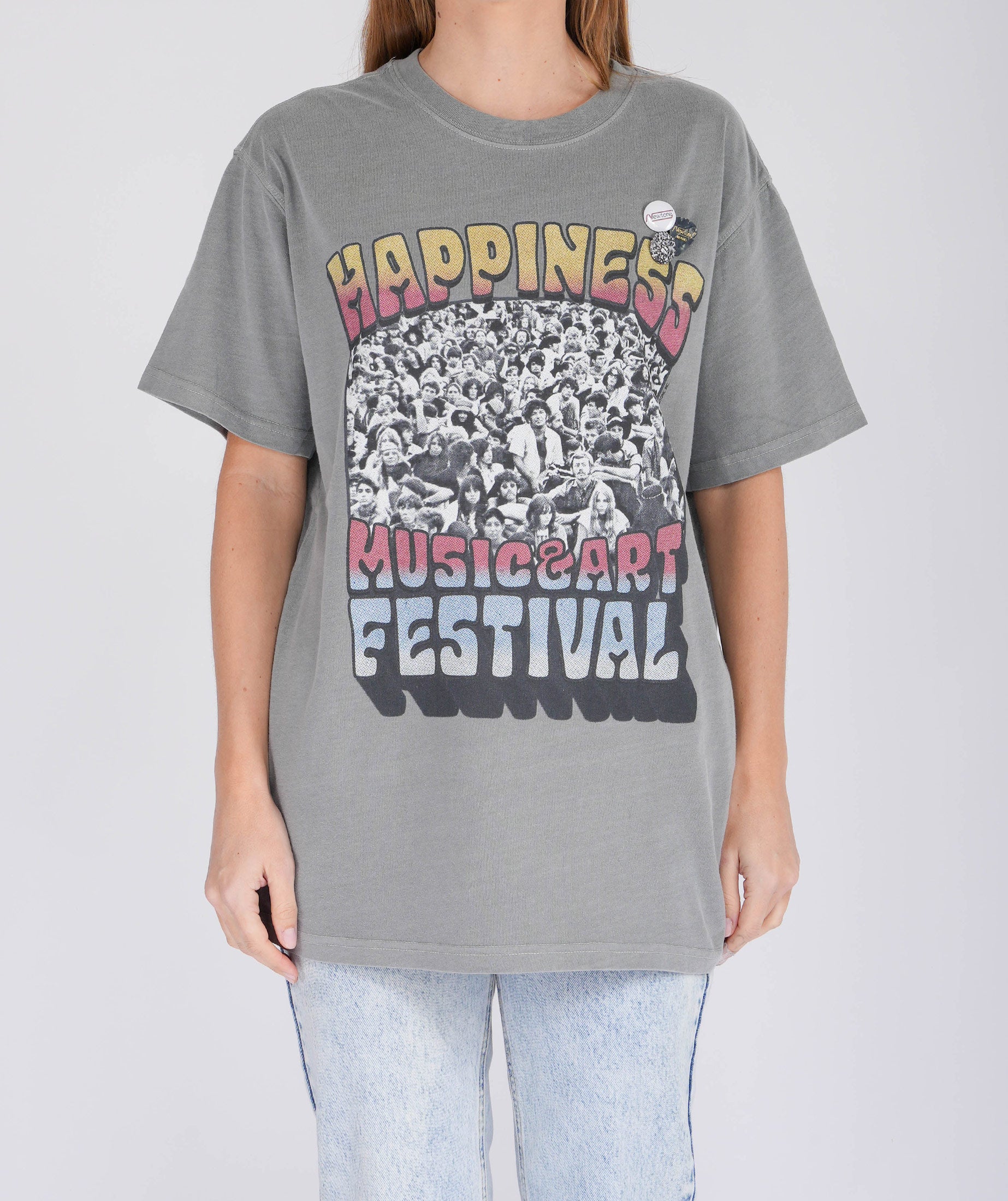 Tee shirt trucker grey "THREEDAYS"