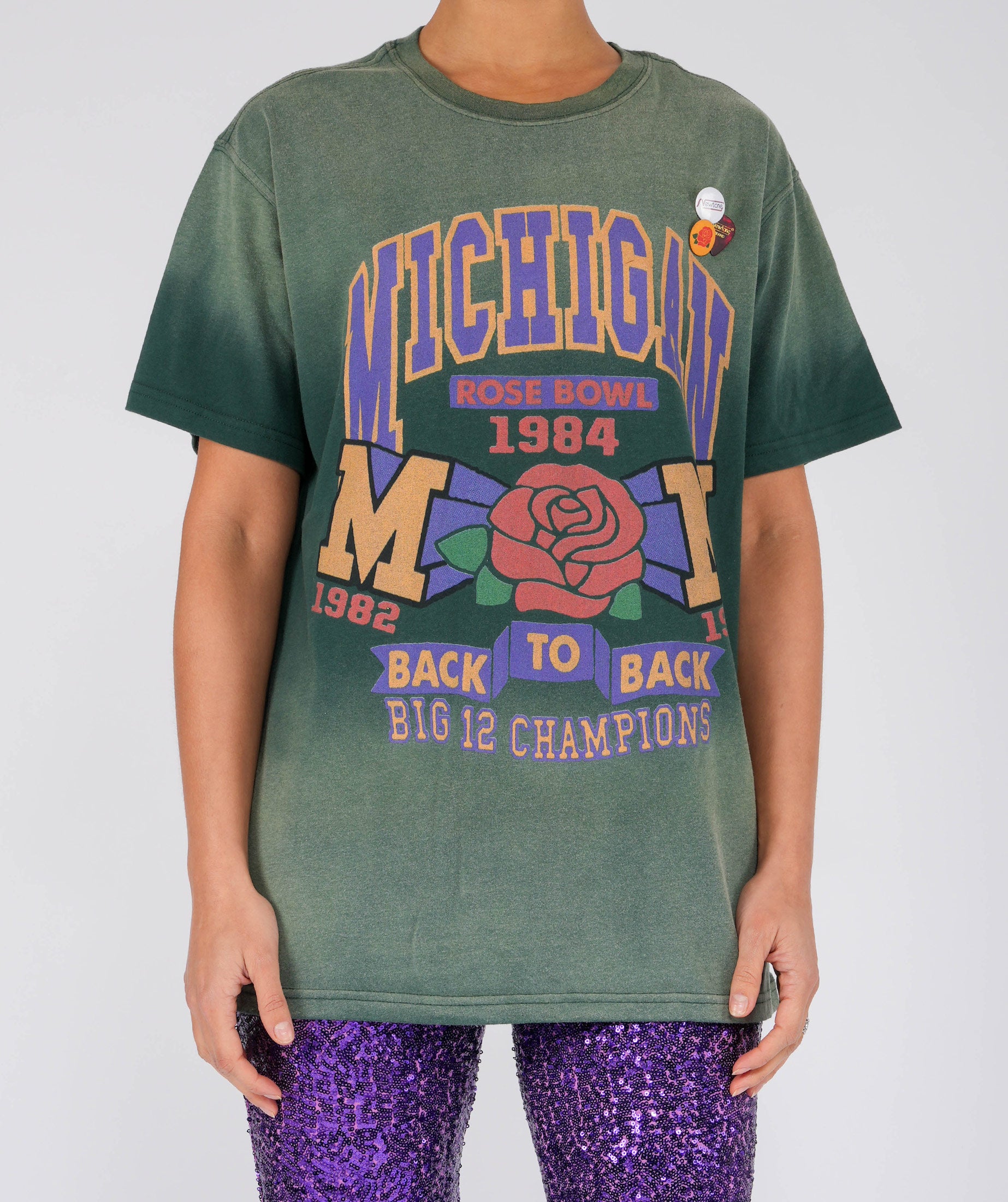 Vintage Forest "Rose" Trucker T -shirt