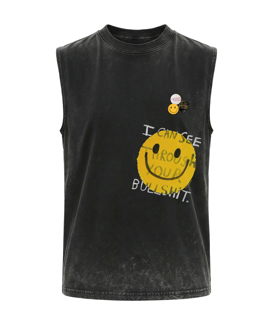 Tee shirt biker napalm "BULLSHIT"