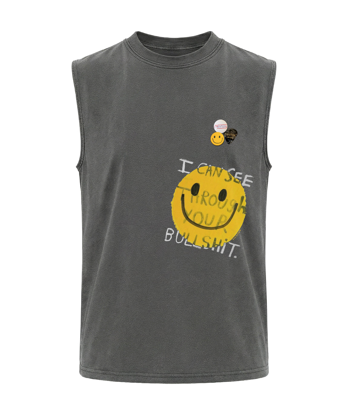 Tee shirt biker pepper "BULLSHIT"