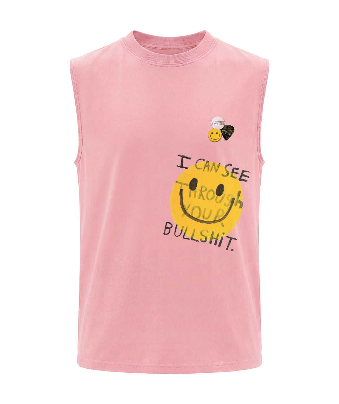 Tee shirt biker skin "BULLSHIT"