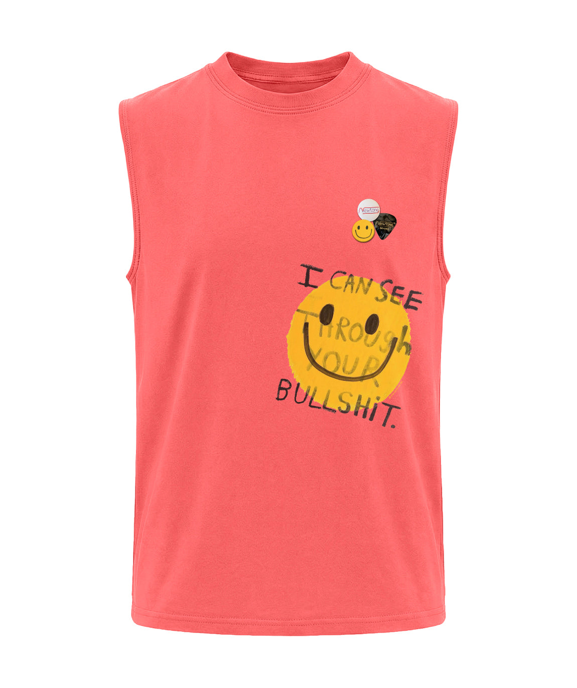 Tee shirt biker malabar "BULLSHIT"