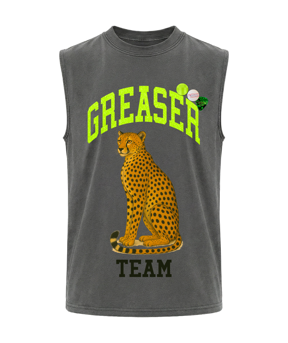 Tee shirt biker pepper "GREASER"