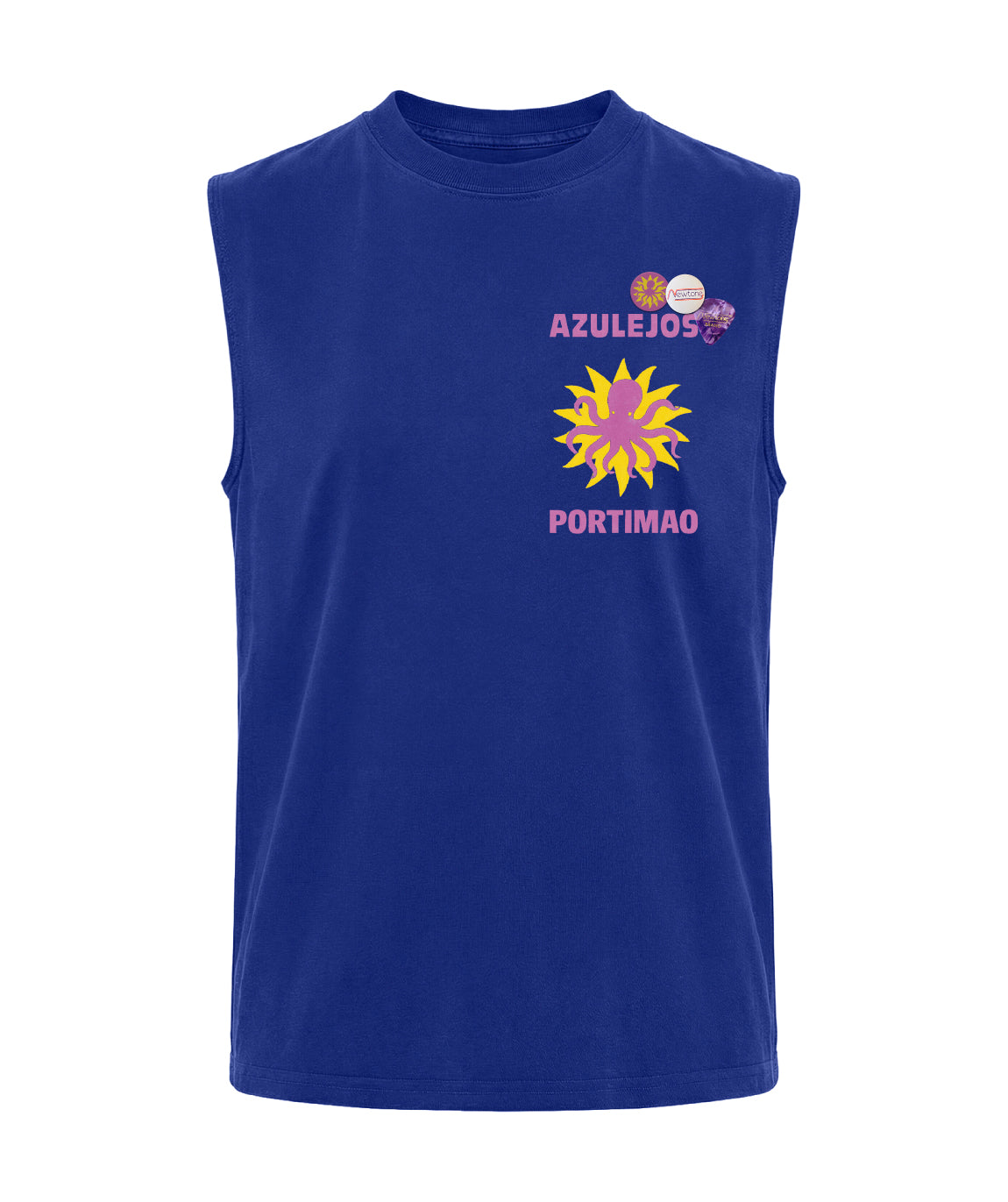 royal AZUL" Biker T-Shirt