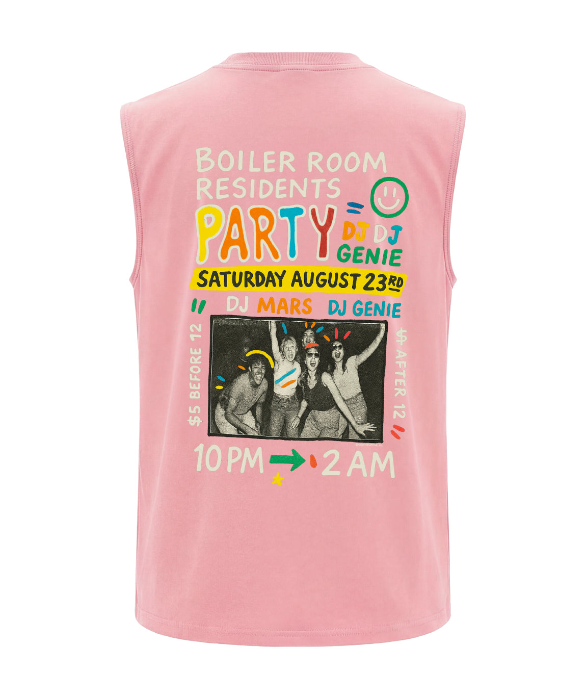 "PARTY" Biker Skin T-Shirt