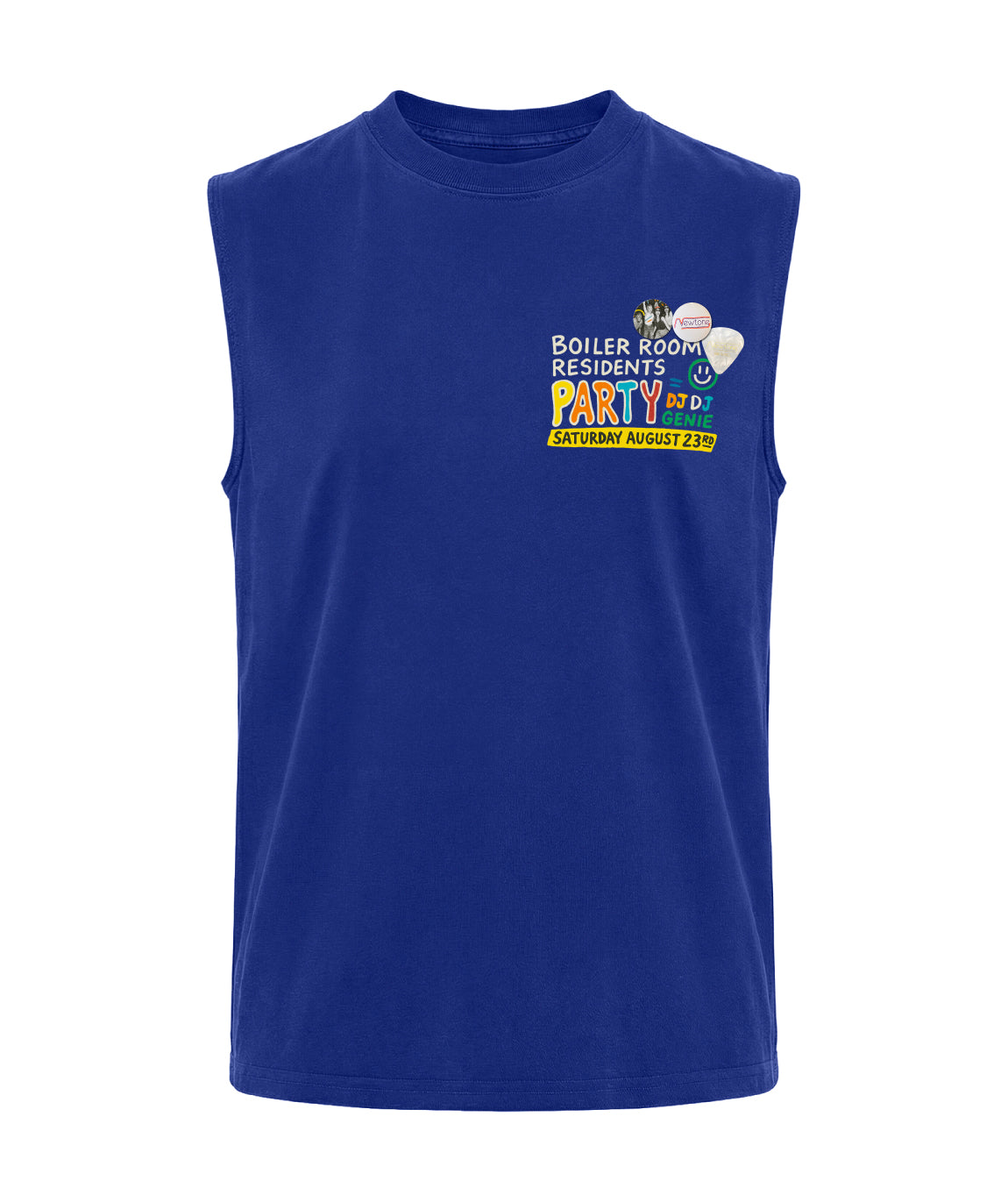 royal PARTY" Biker T-Shirt