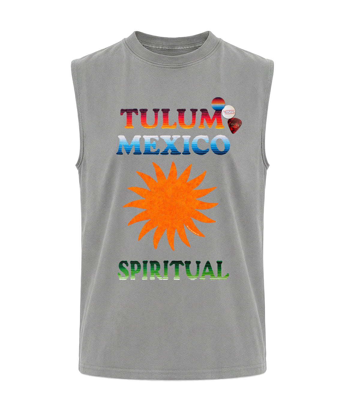 grey TULUM" grey Biker T-Shirt