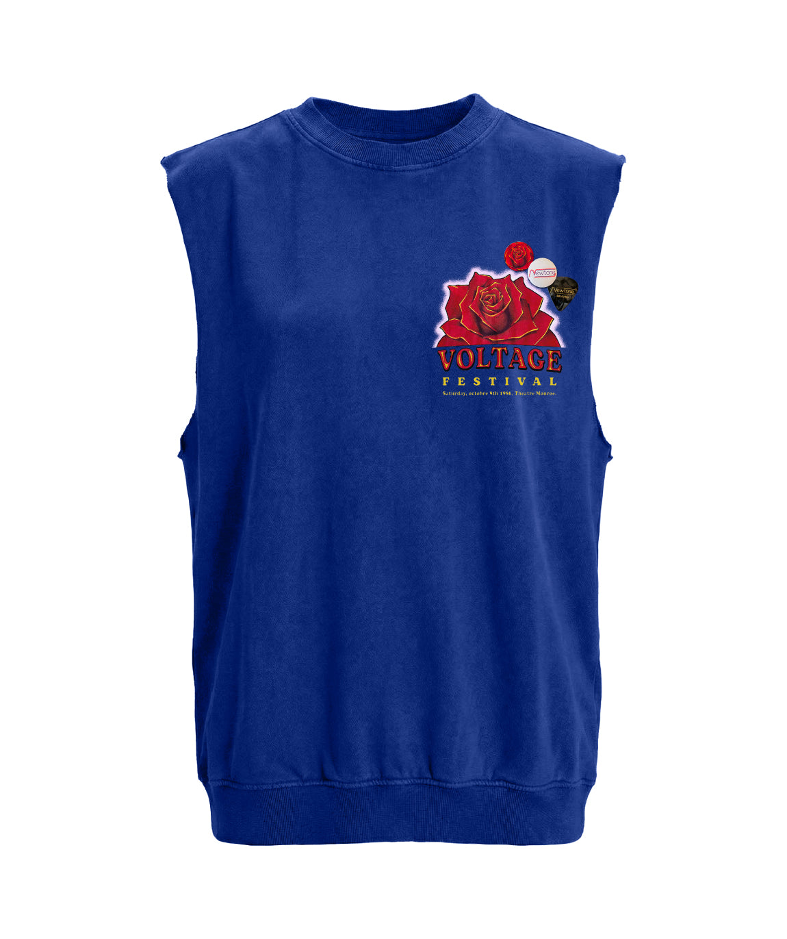 Sweatshirt bolster royal "VOLTAGE"