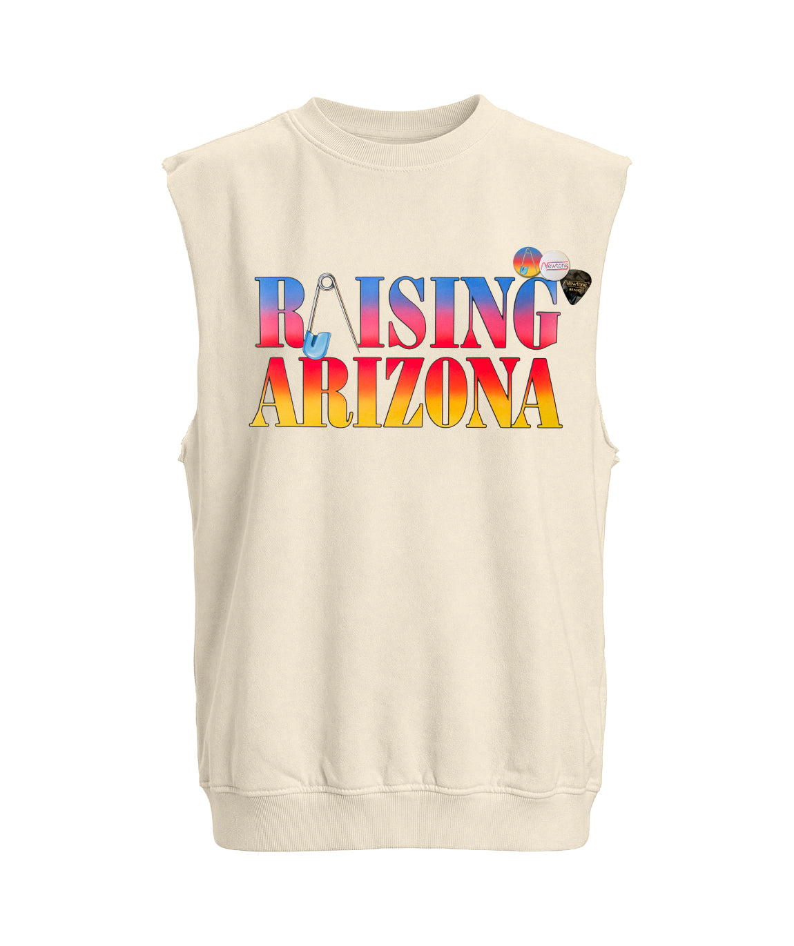 Sweatshirt bolster natural "RAISING"