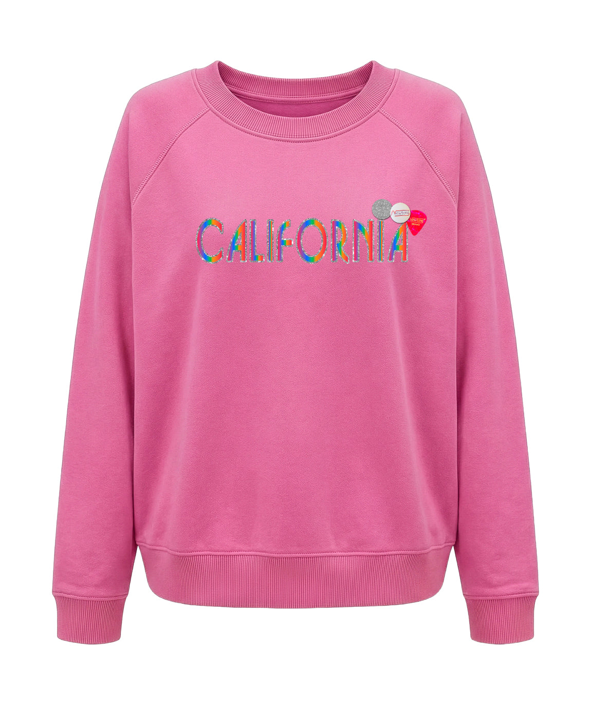 Sweatshirt egger fuschia "CALIFA"