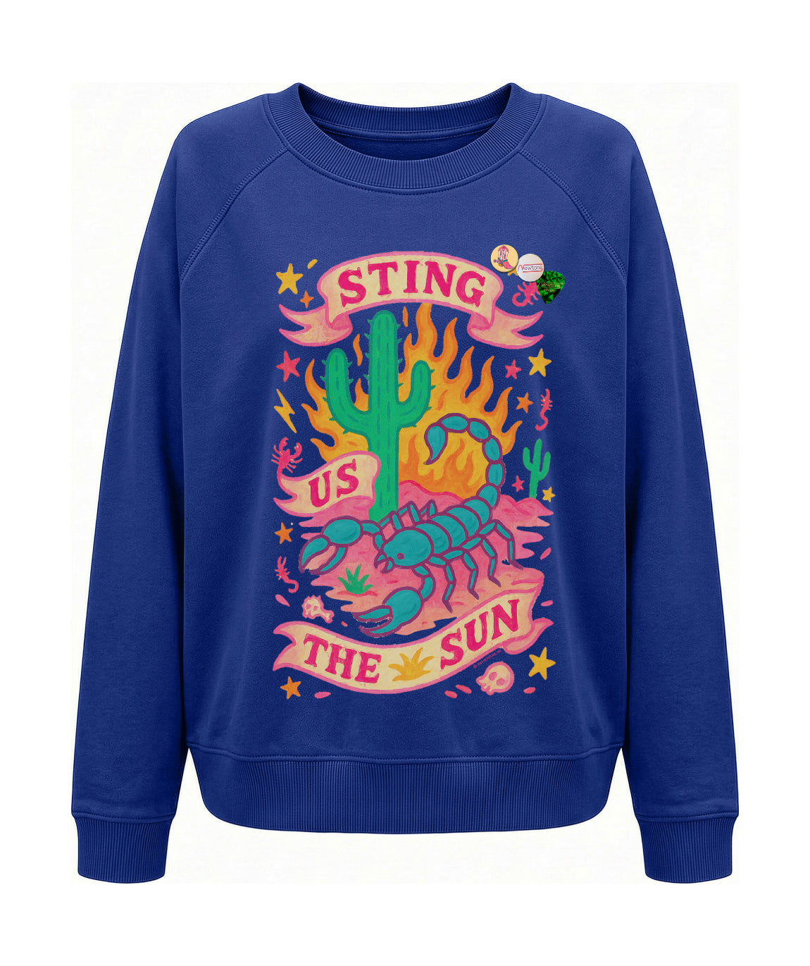 Sweatshirt egger royal "STING"