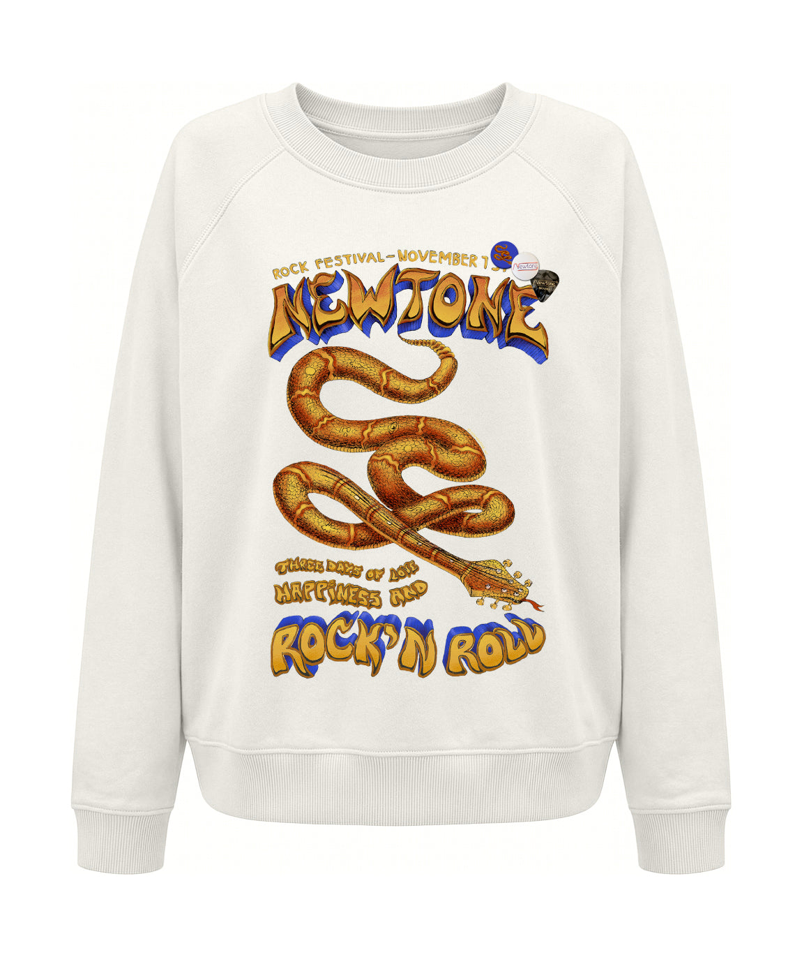 Sweatshirt egger dirty white "RIFF"