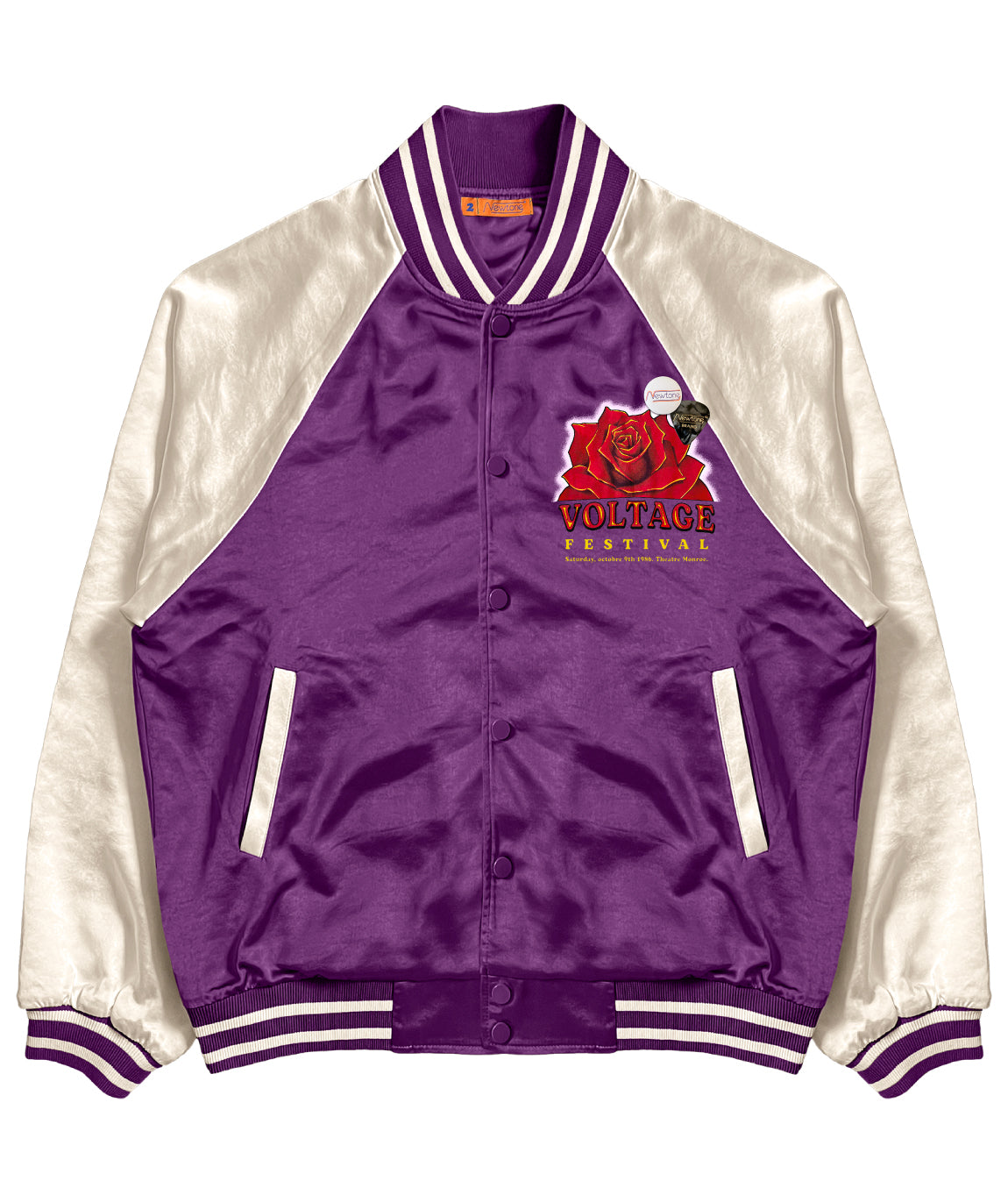 Ginger jacket purple "VOLTAGE"