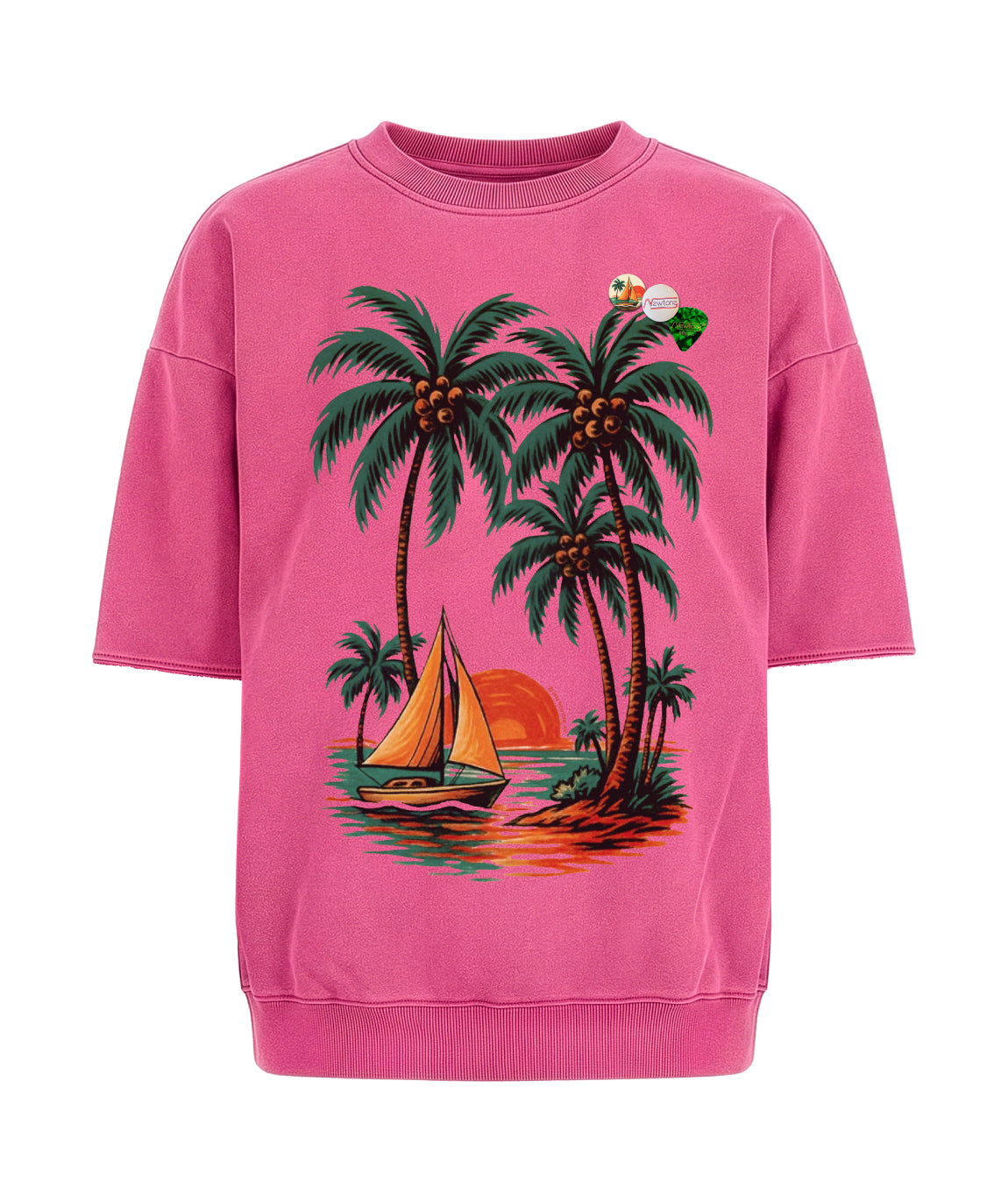 fuschia COCO" sweatshirt