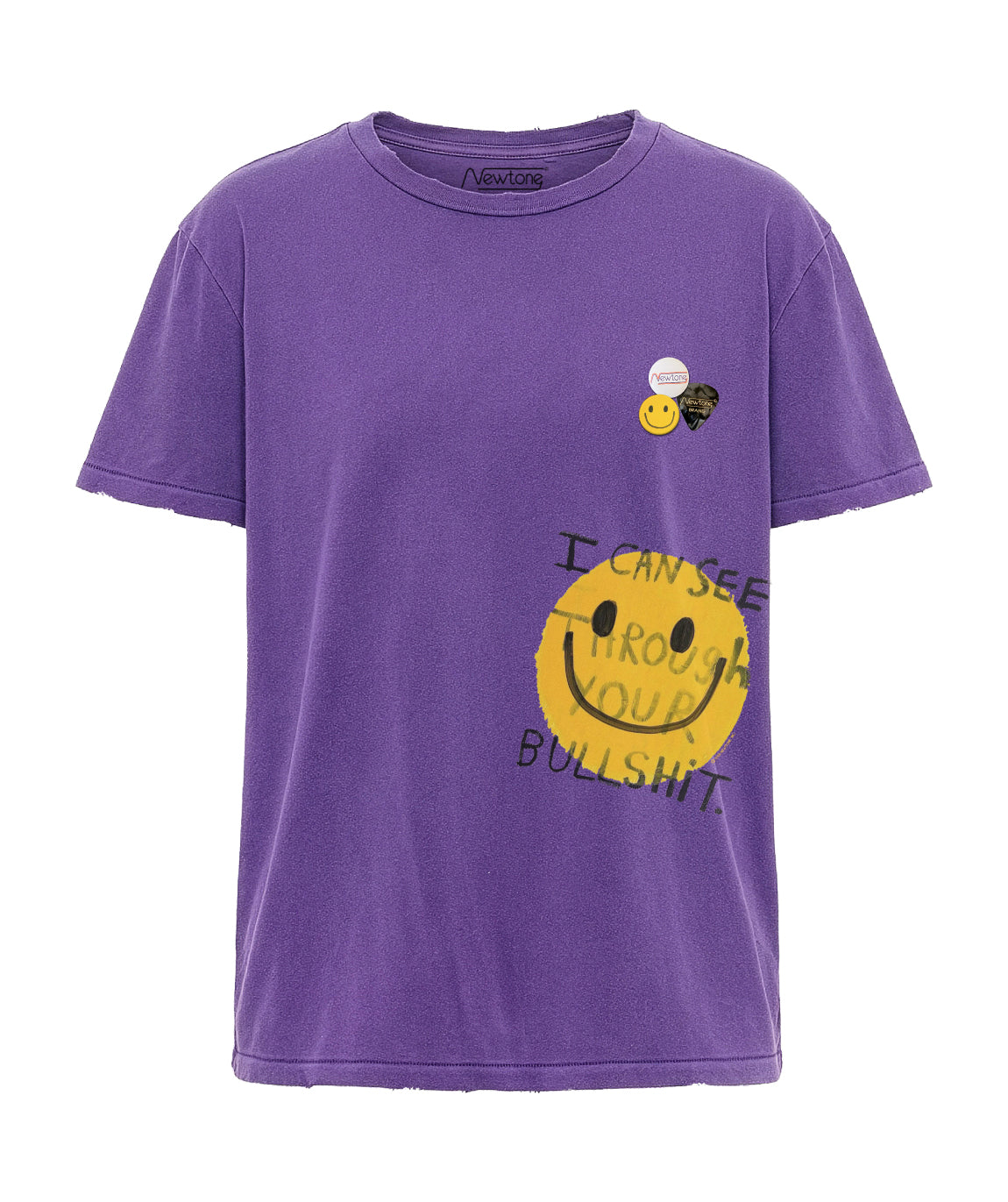 Starlight T-shirt purple "BULLSHIT"