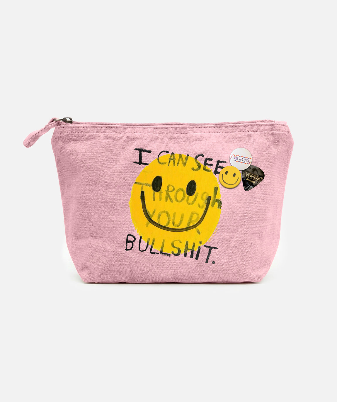 Tessa "BULLSHIT" Skin Clutch