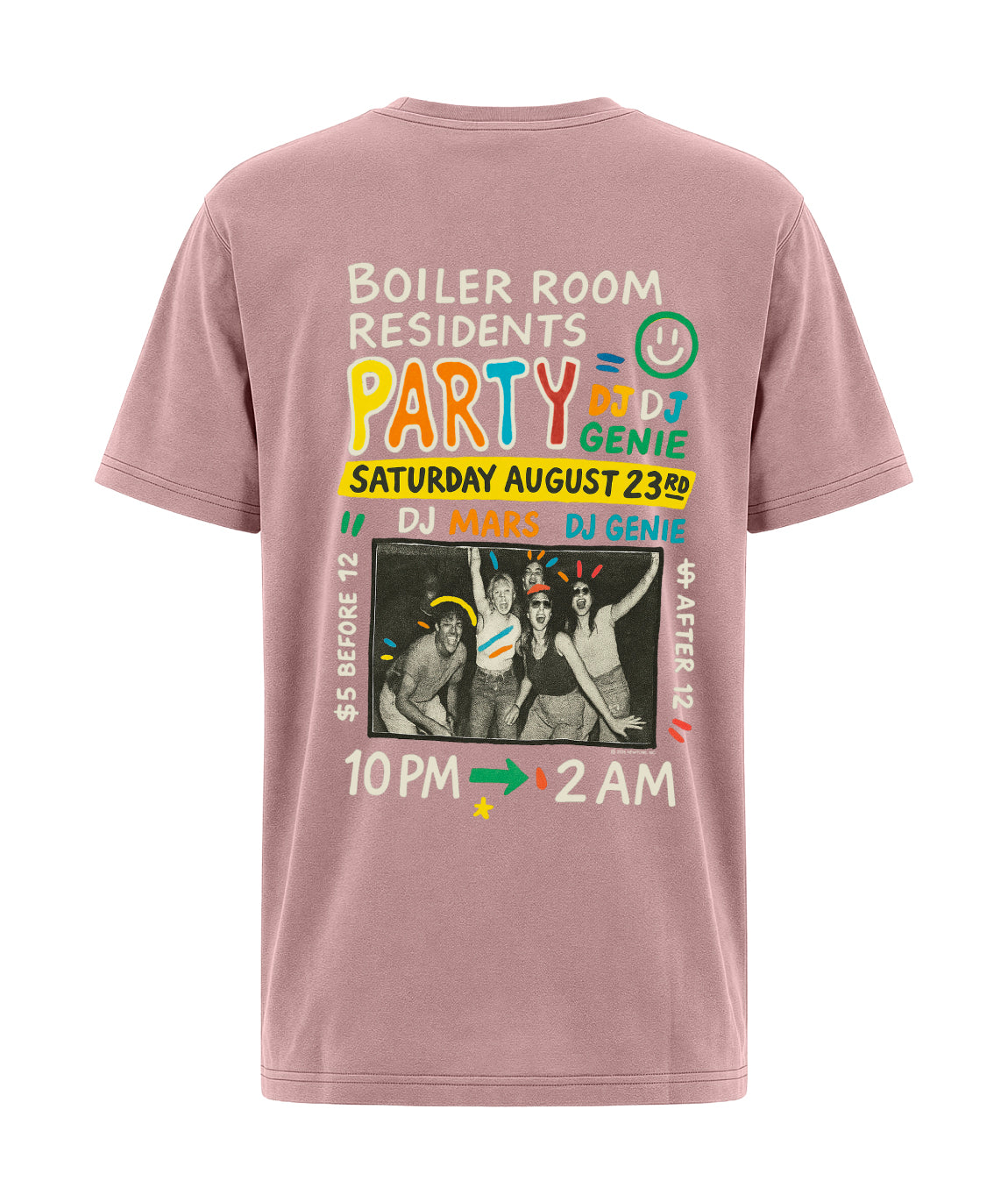Tee shirt trucker nude "PARTY"