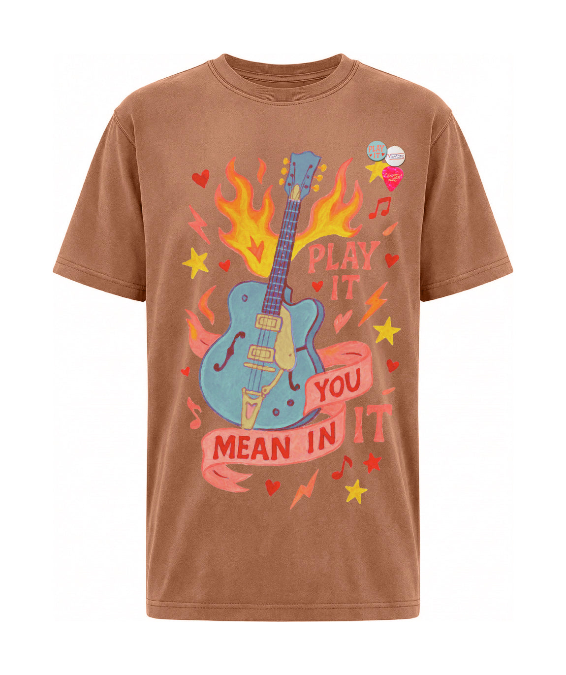 Tee shirt trucker yam "PLAYIT"