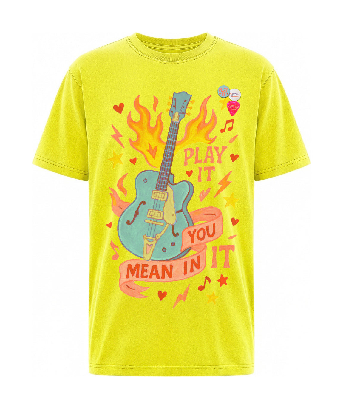 Tee shirt trucker sun "PLAYIT"