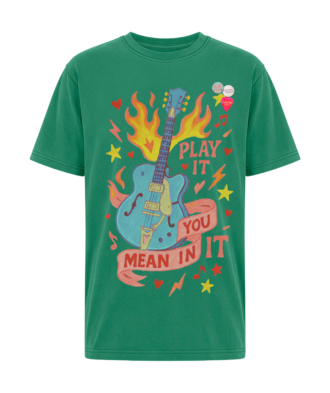 Tee shirt trucker apple "PLAYIT"