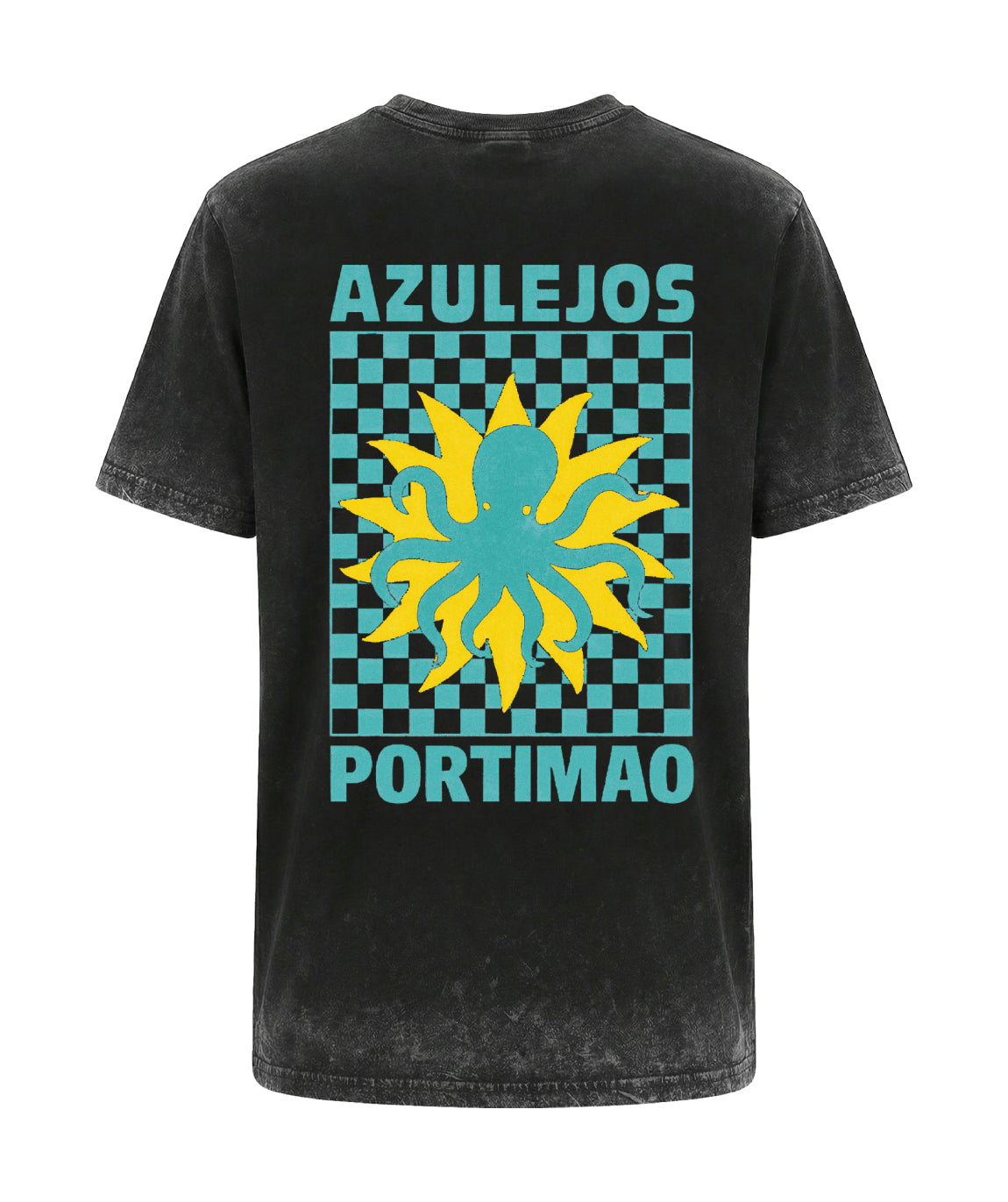 napalm trucker tee napalm AZUL"