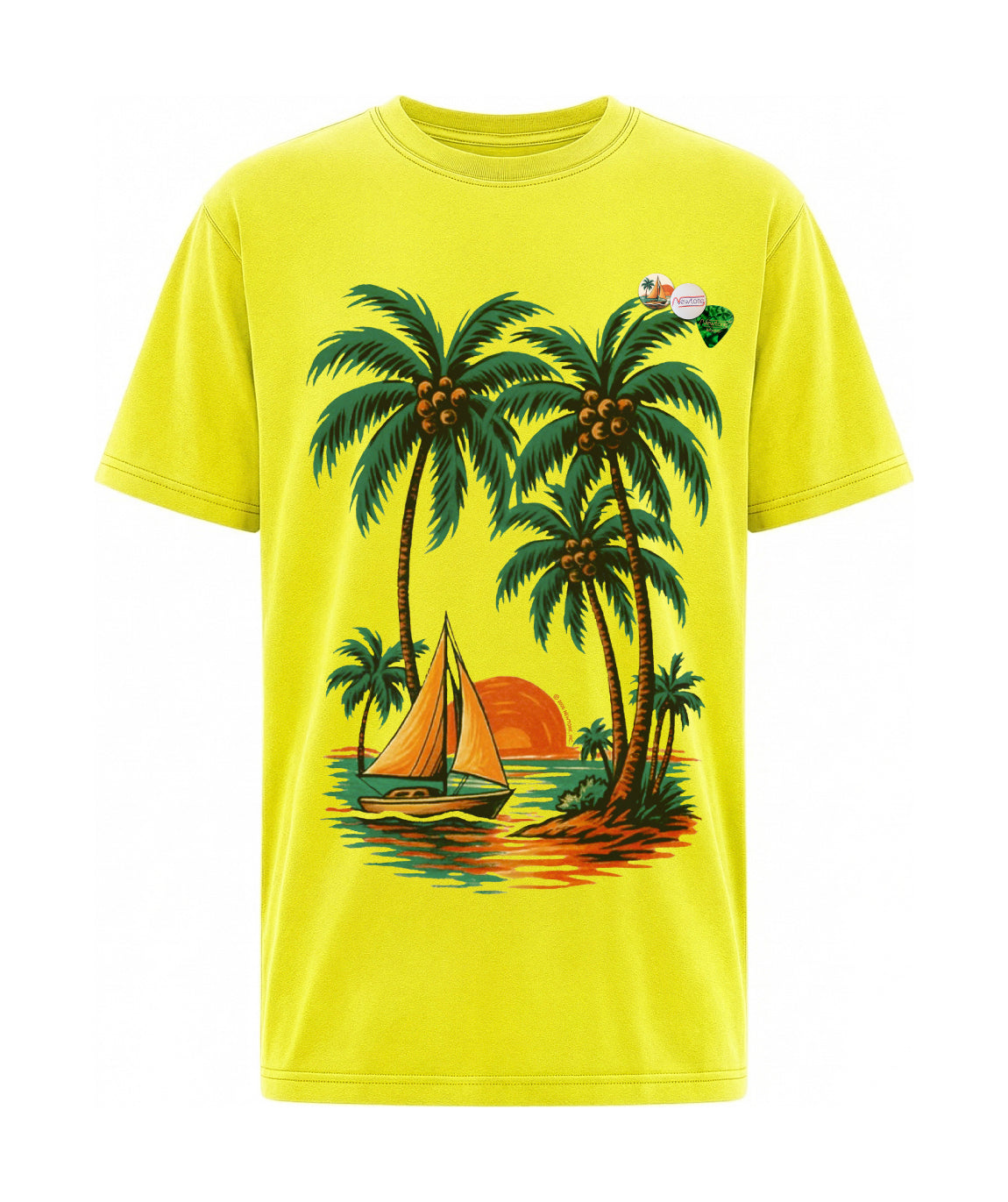 Tee shirt trucker sun "COCO"