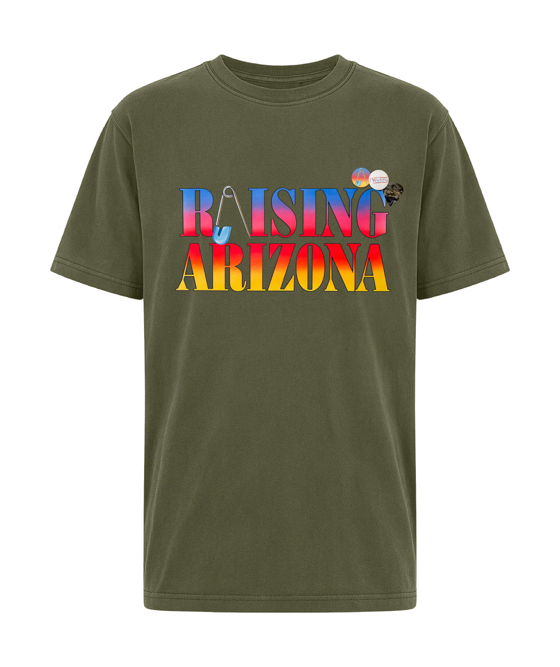 Tee shirt trucker kaki "RAISING"