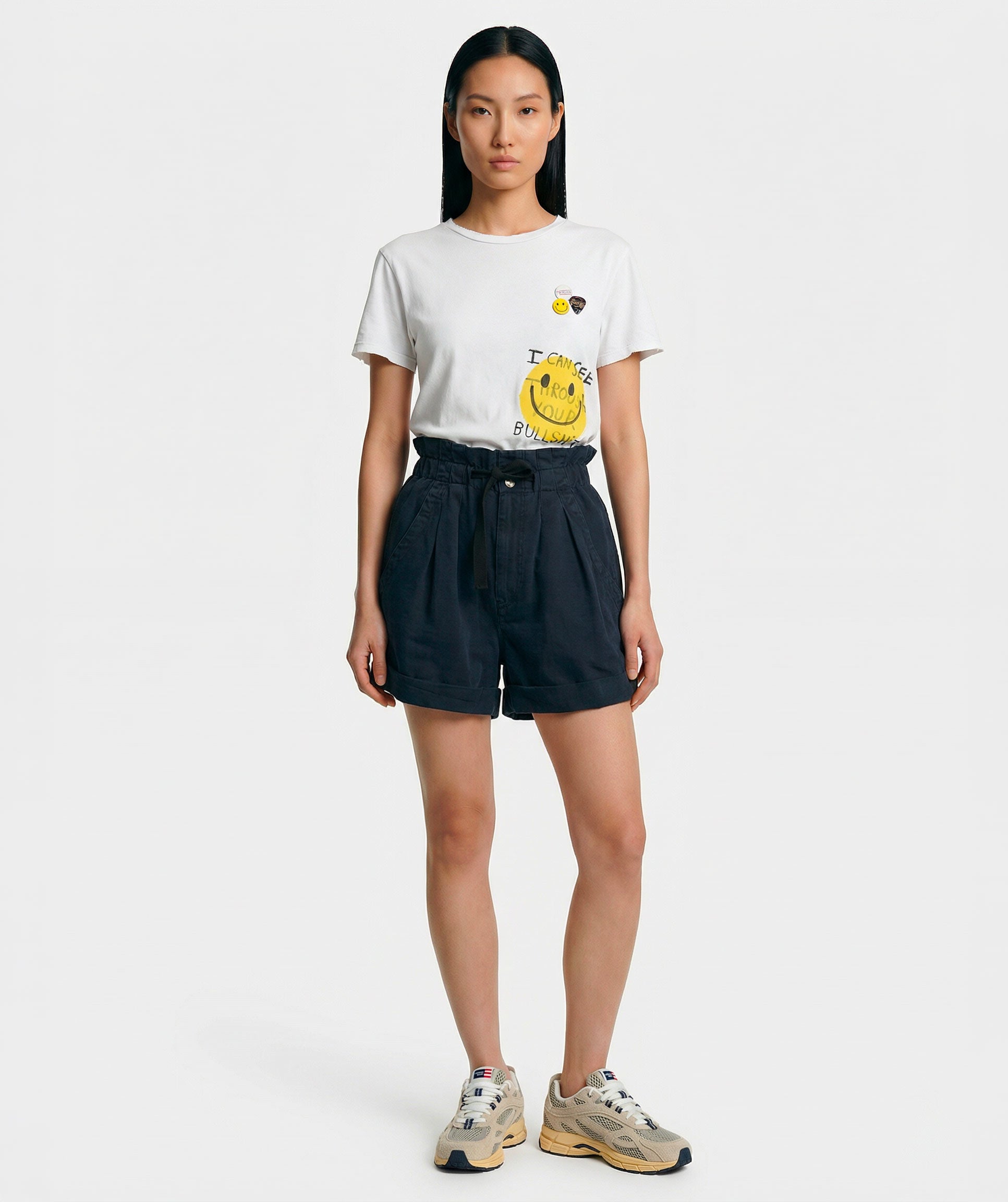 dirty white BULLSHIT" starlight dirty white T-shirt