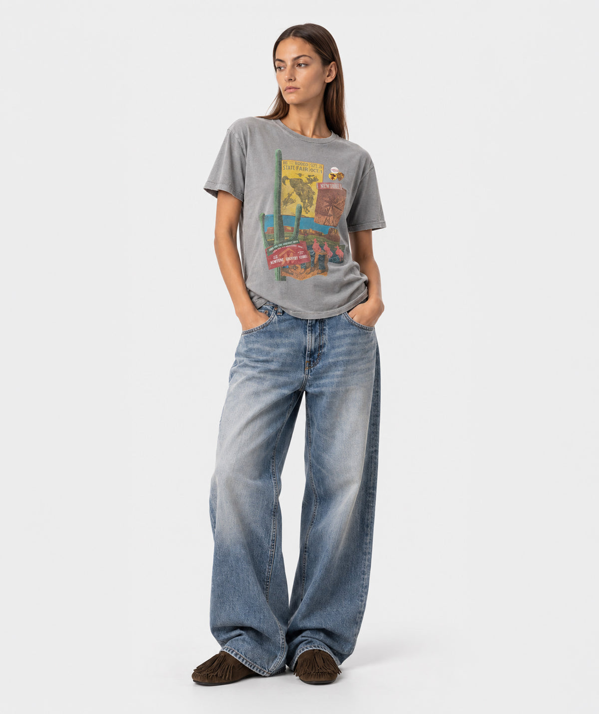 Tee shirt starlight grey "HERITAGE"