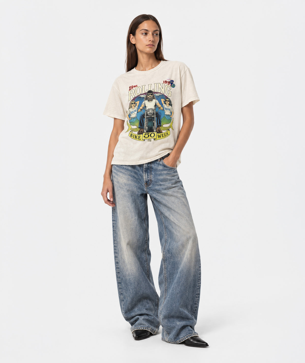 Tee shirt starlight natural "ANNIVERSARY"