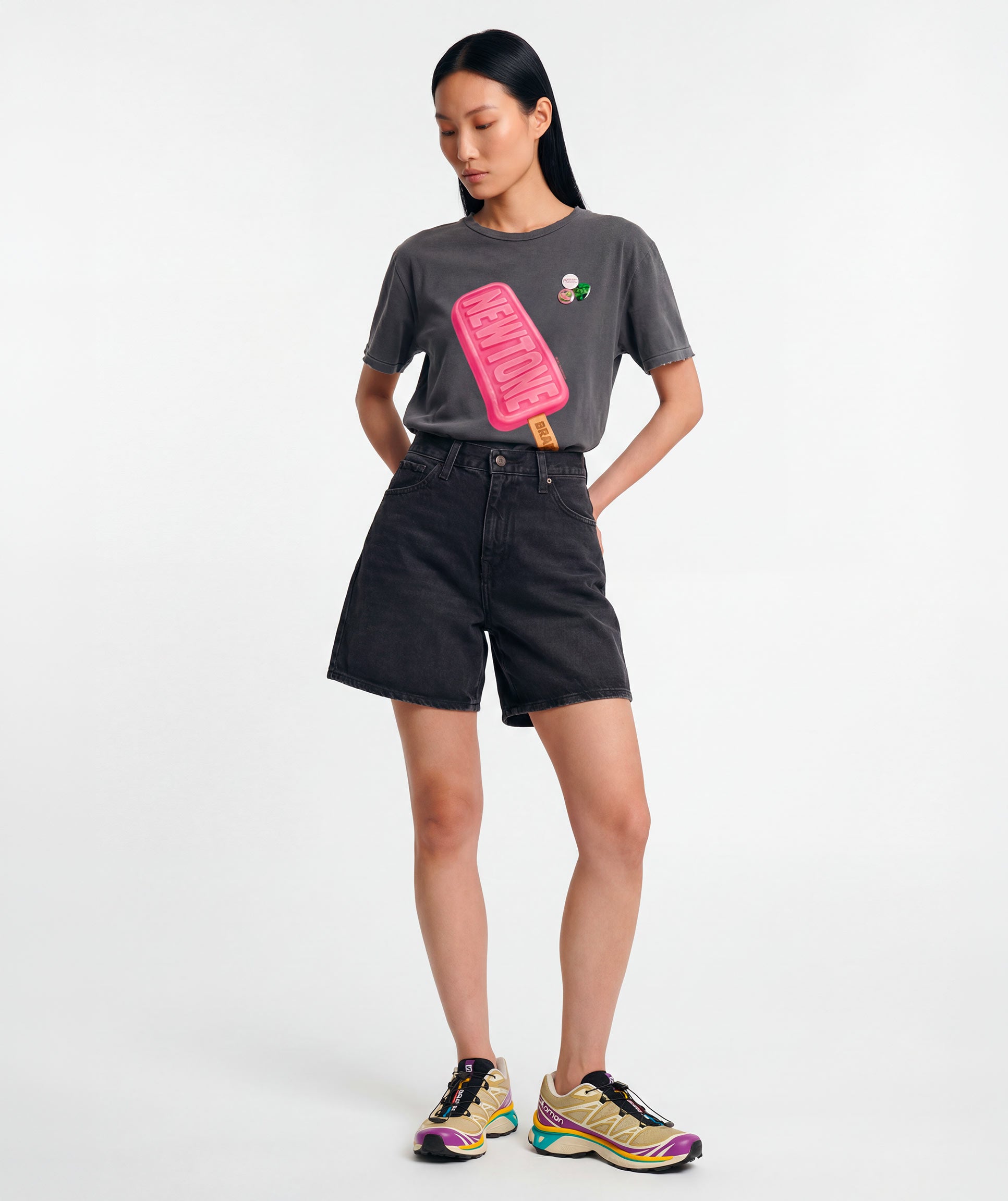 Starlight T-shirt pepper "FREEZE"