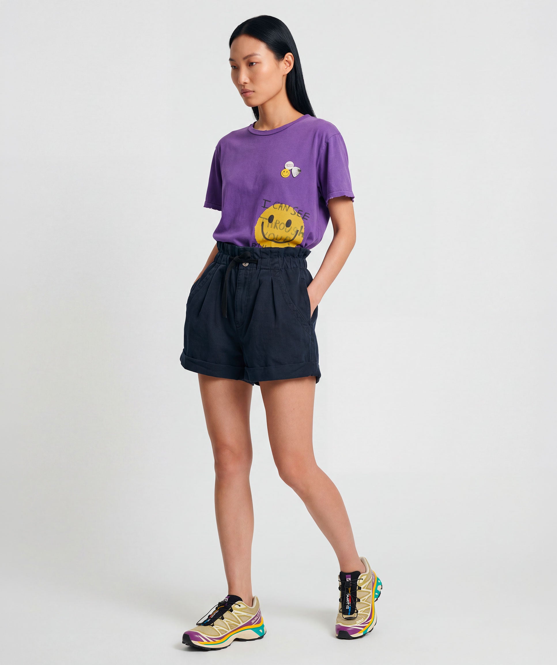 Starlight T-shirt purple "BULLSHIT"