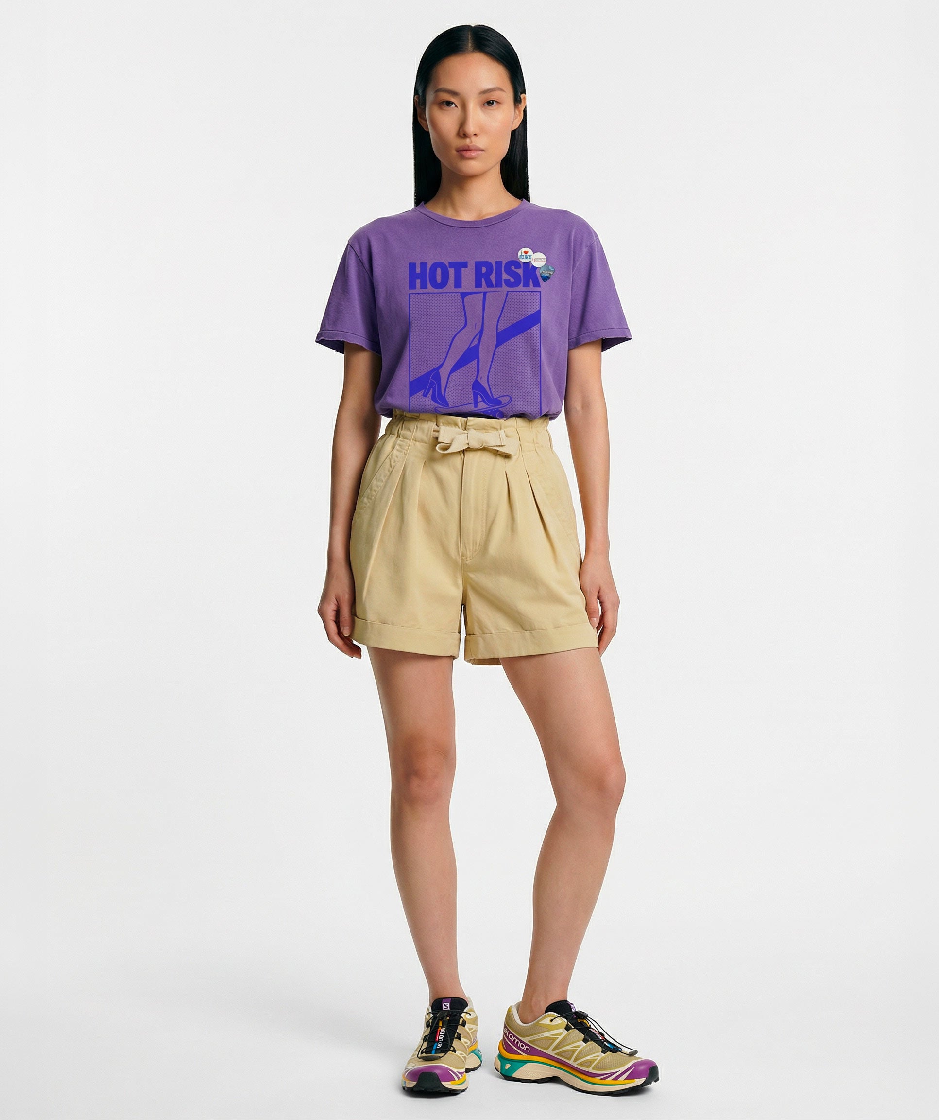 Starlight T-shirt purple "RISK"