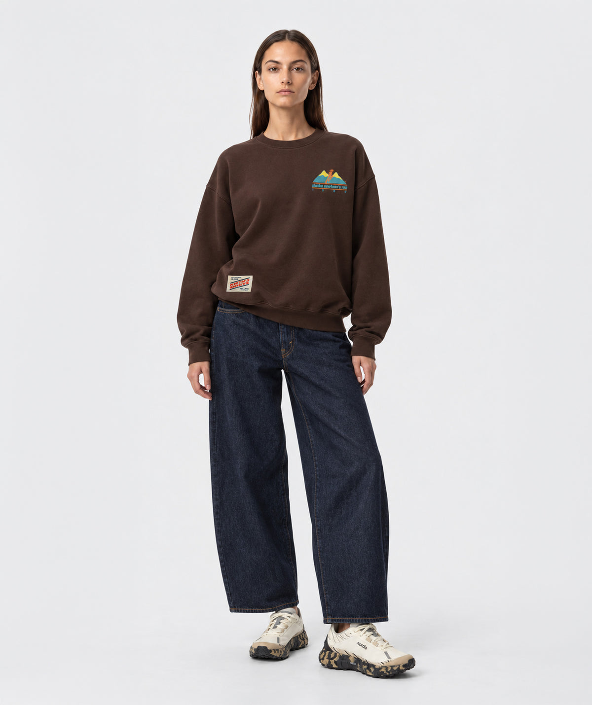 Sweatshirt taylor brown "ALASKA"