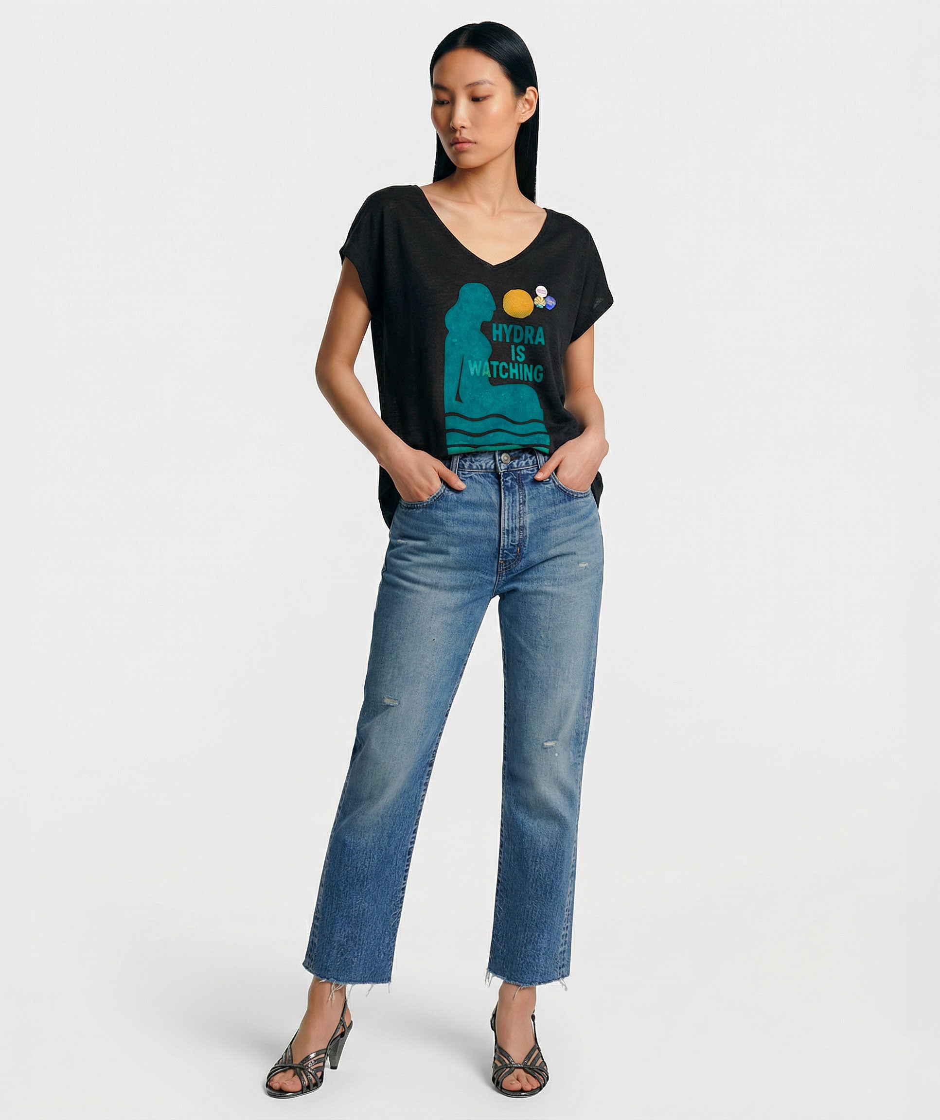 Tee shirt quetty night "HYDRA"