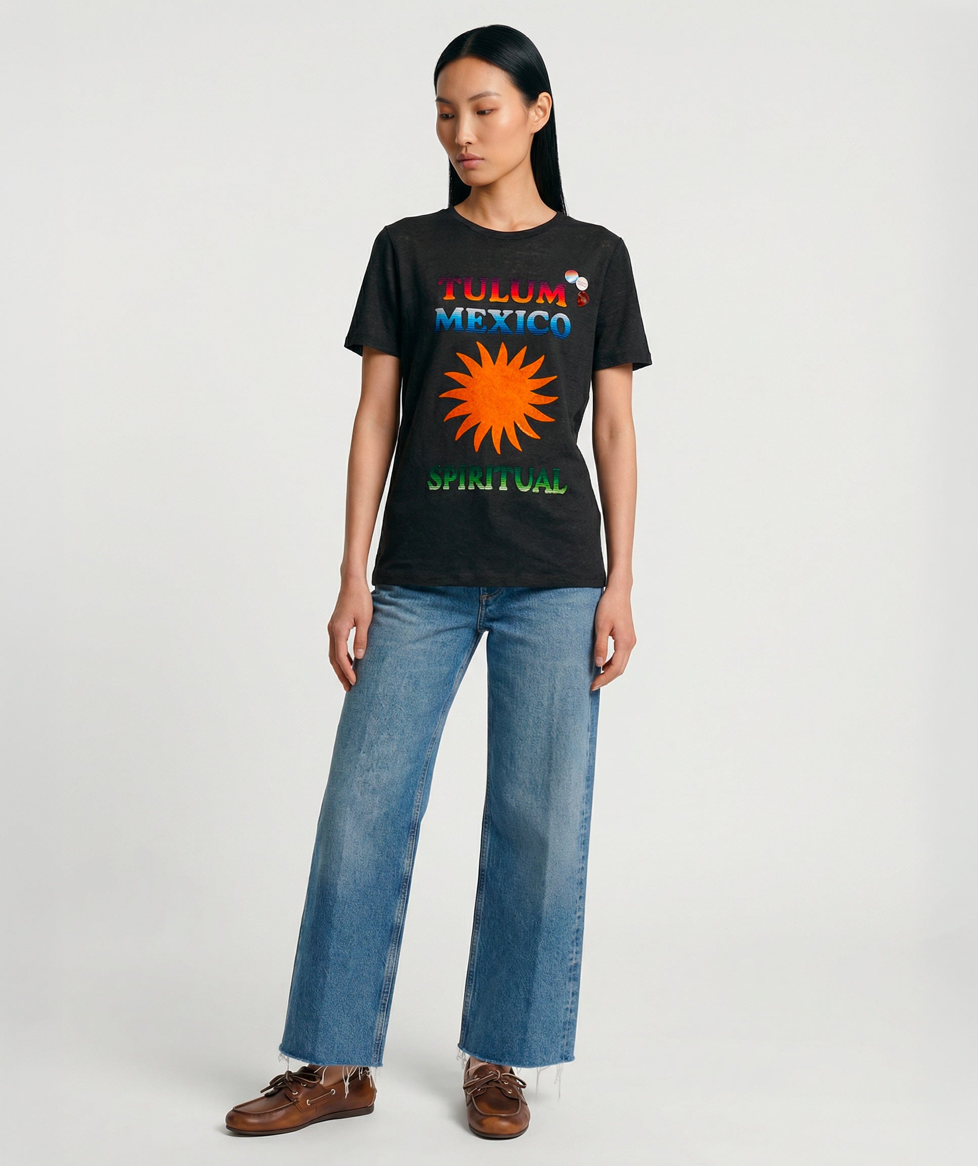 Tee shirt vee night "TULUM"