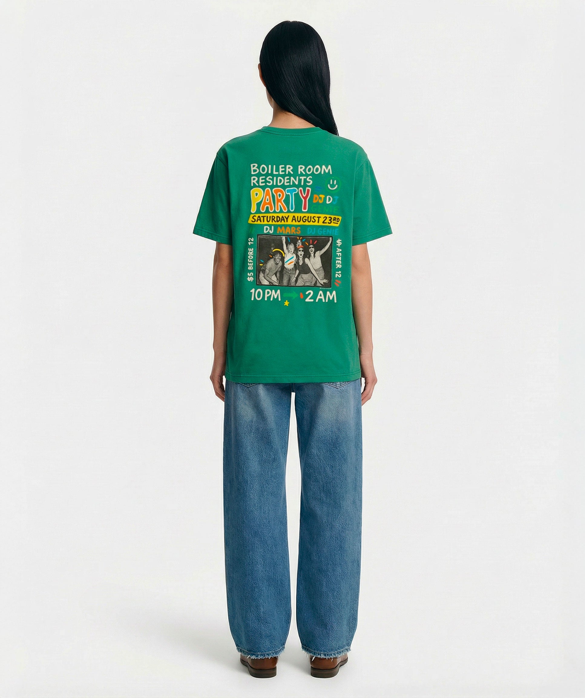 Tee shirt trucker apple "PARTY"