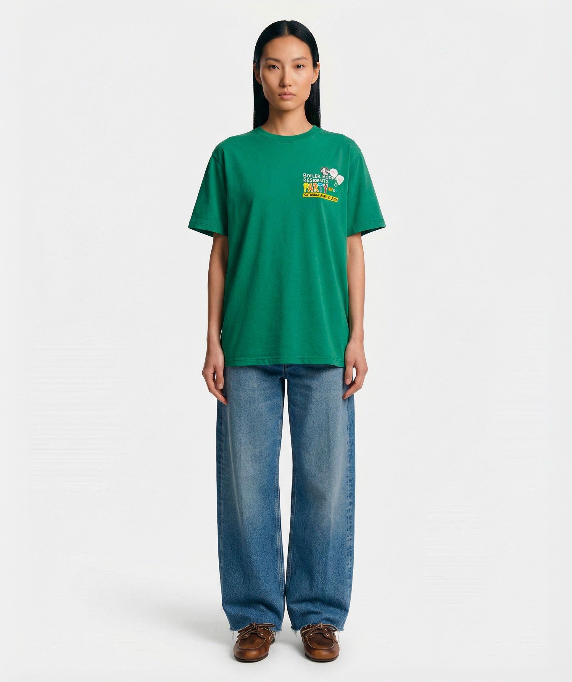 Tee shirt trucker apple "PARTY"